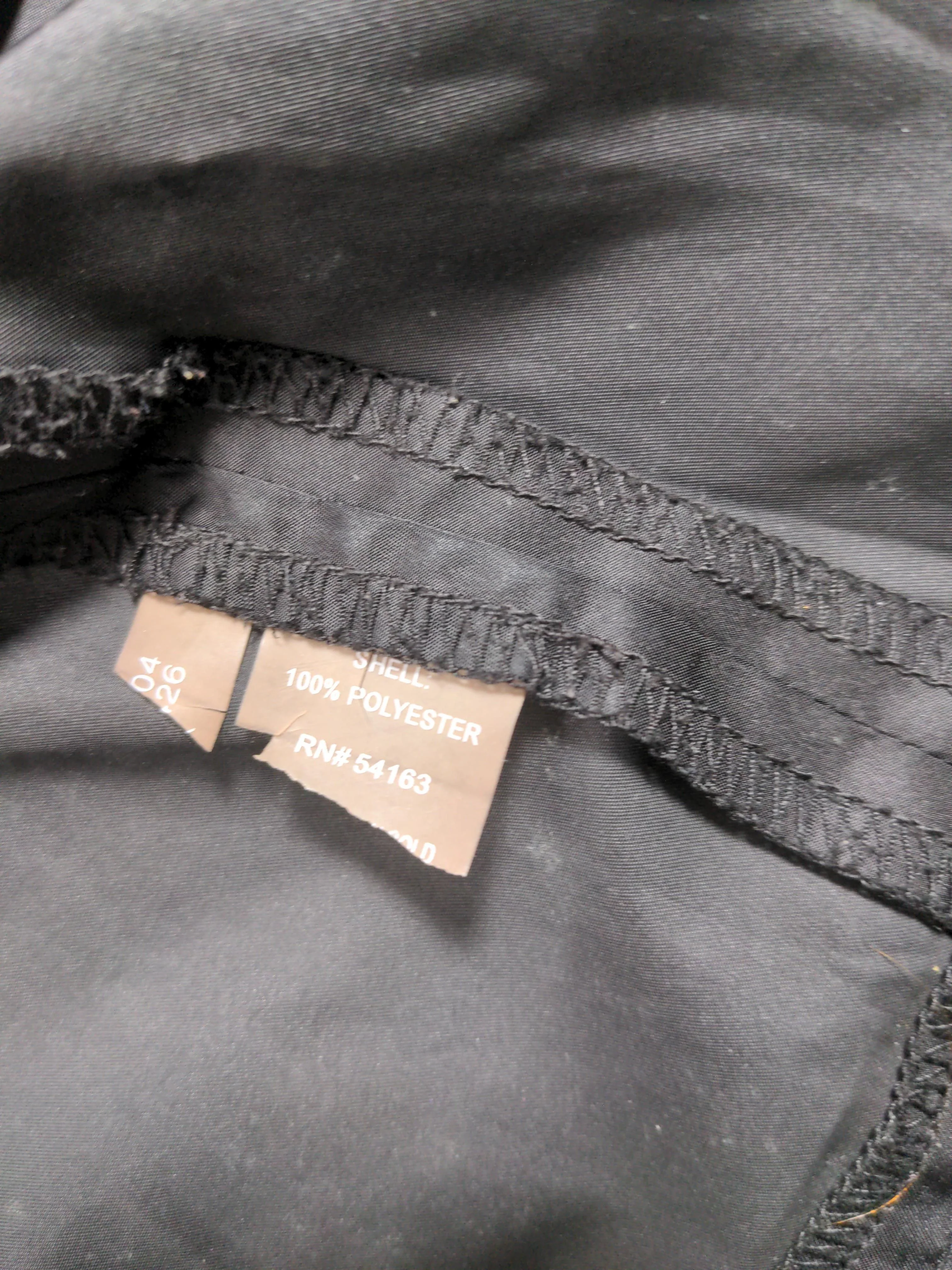 Calvin Klein Women's Coat M Black 100% Polyester Rain Coat - Image 7