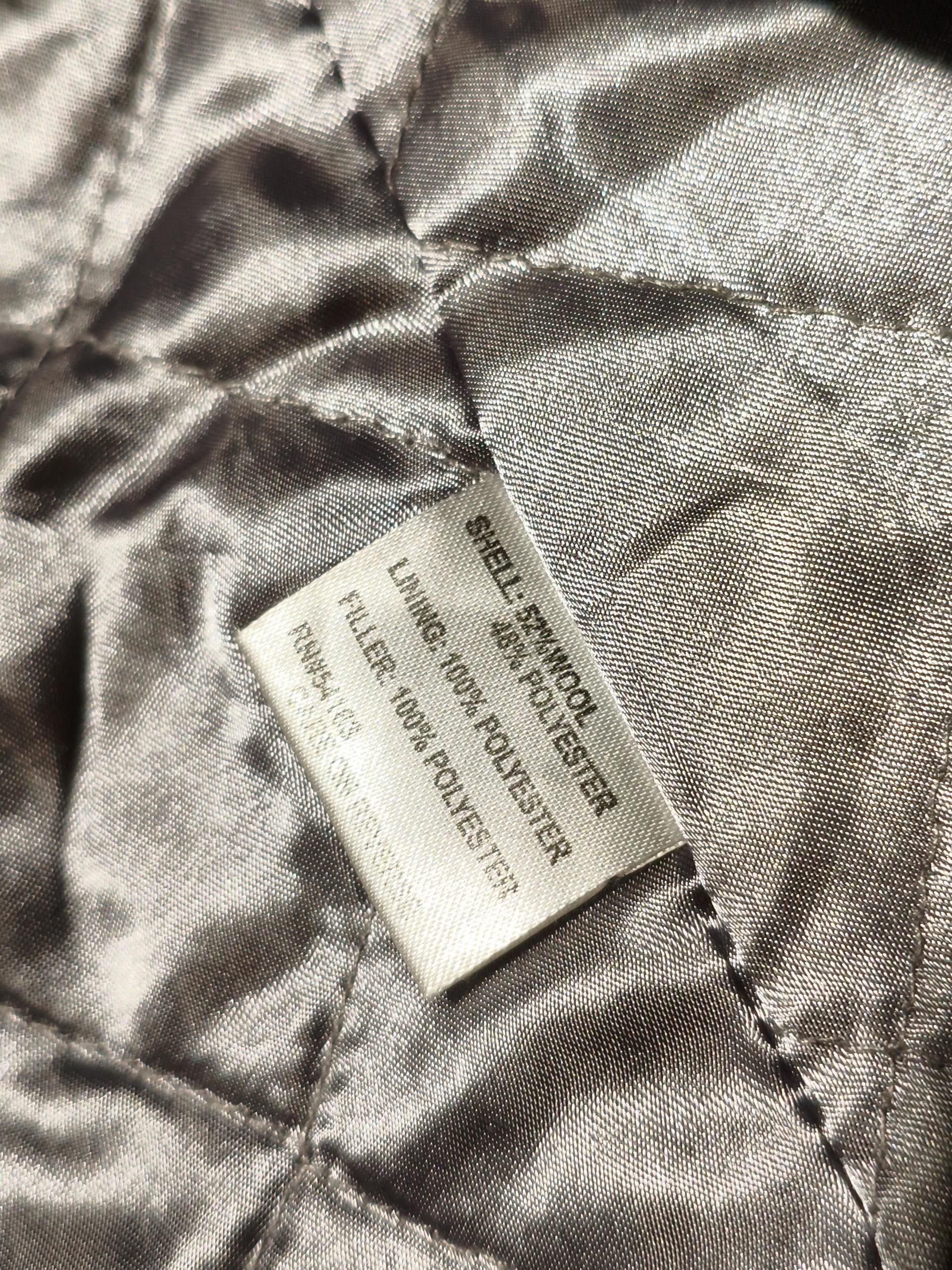 Calvin Klein Women's Coat M Blue Wool with Polyester Pea Coat - Image 7