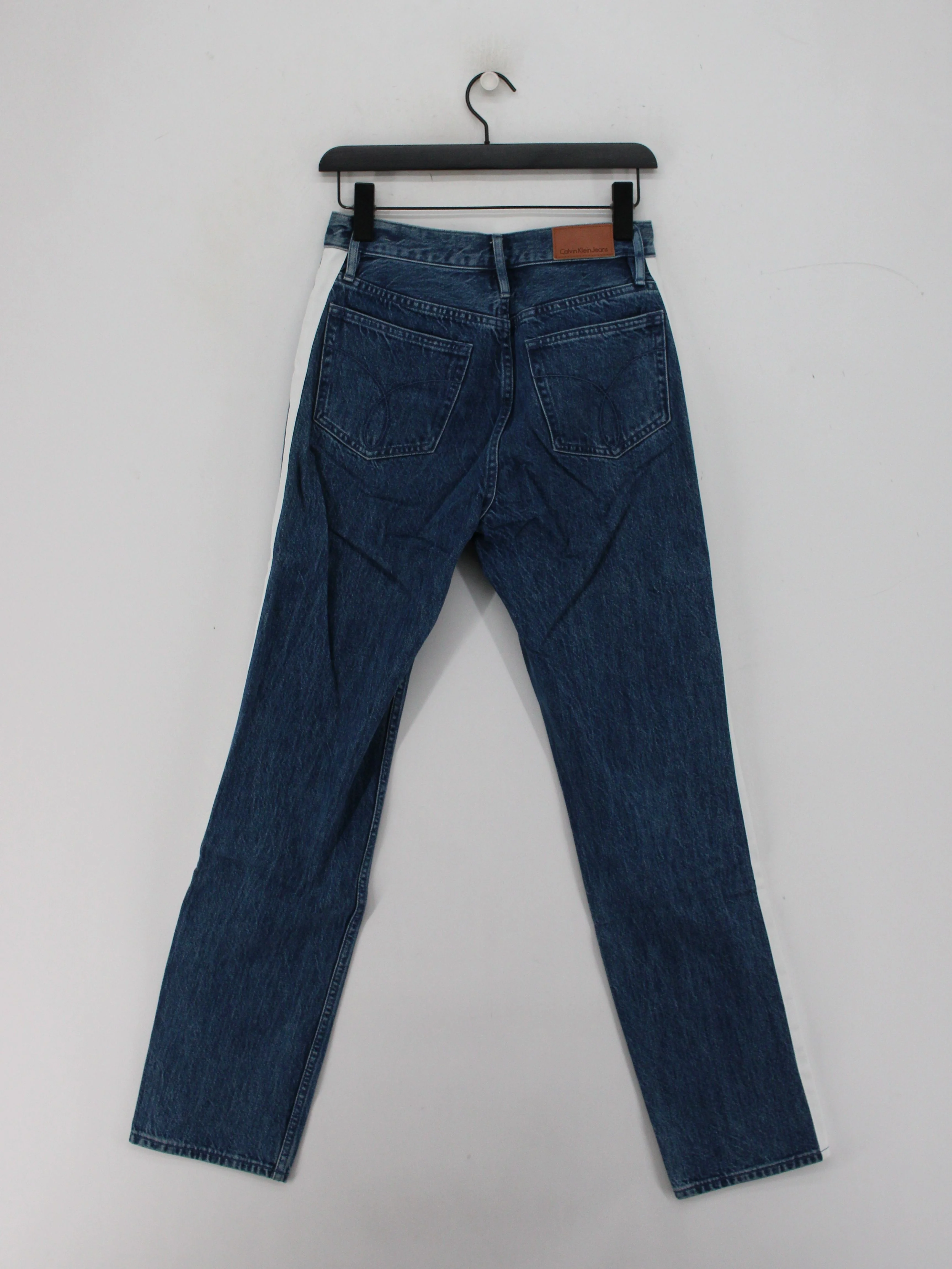 Calvin Klein Women's Jeans W 26 in; L 32 in Blue 100% Cotton Straight - Image 2