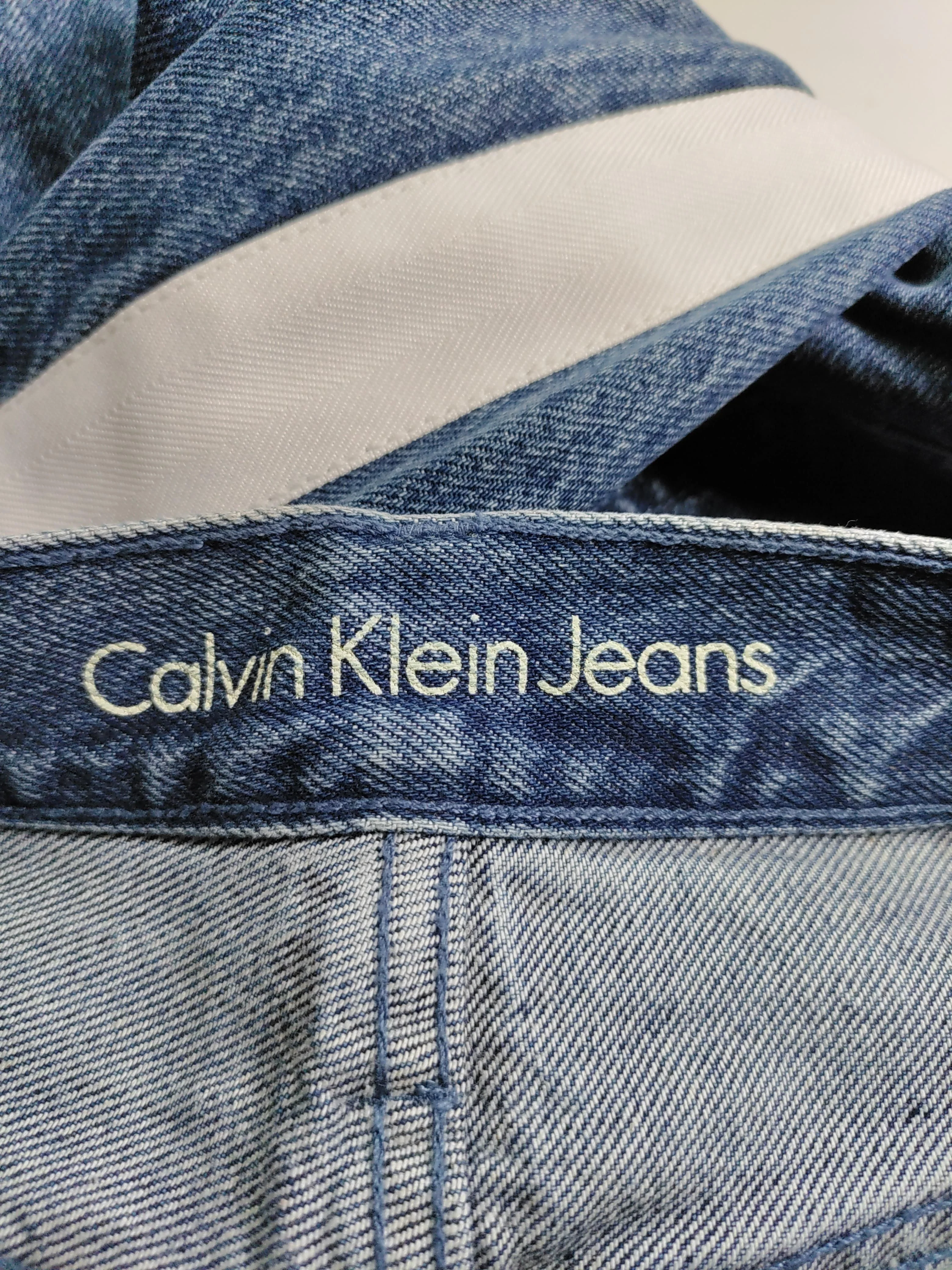 Calvin Klein Women's Jeans W 26 in; L 32 in Blue 100% Cotton Straight - Image 5