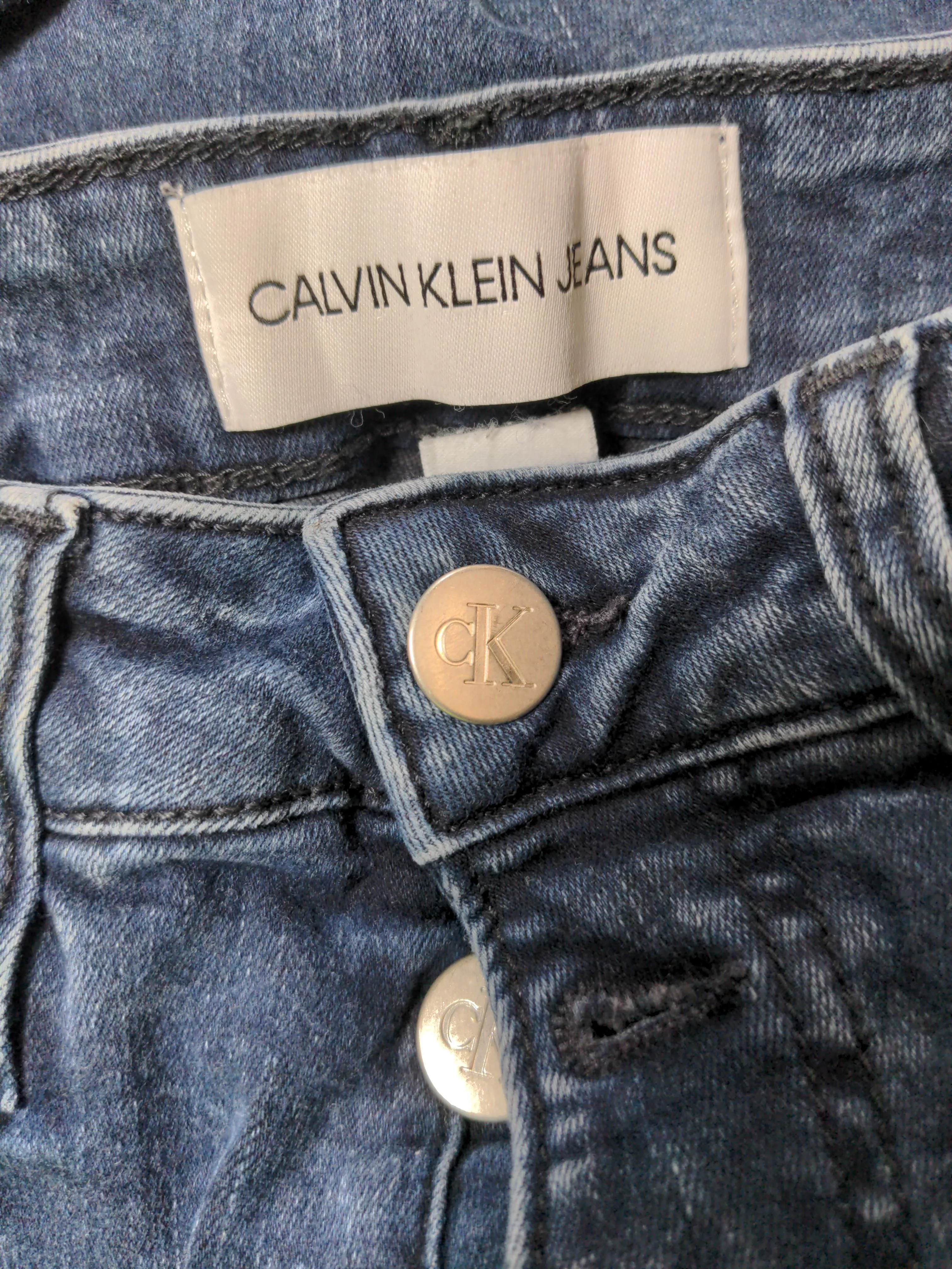 Calvin Klein Women's Jeans W 27 in Blue Cotton with Elastane Skinny - Image 5