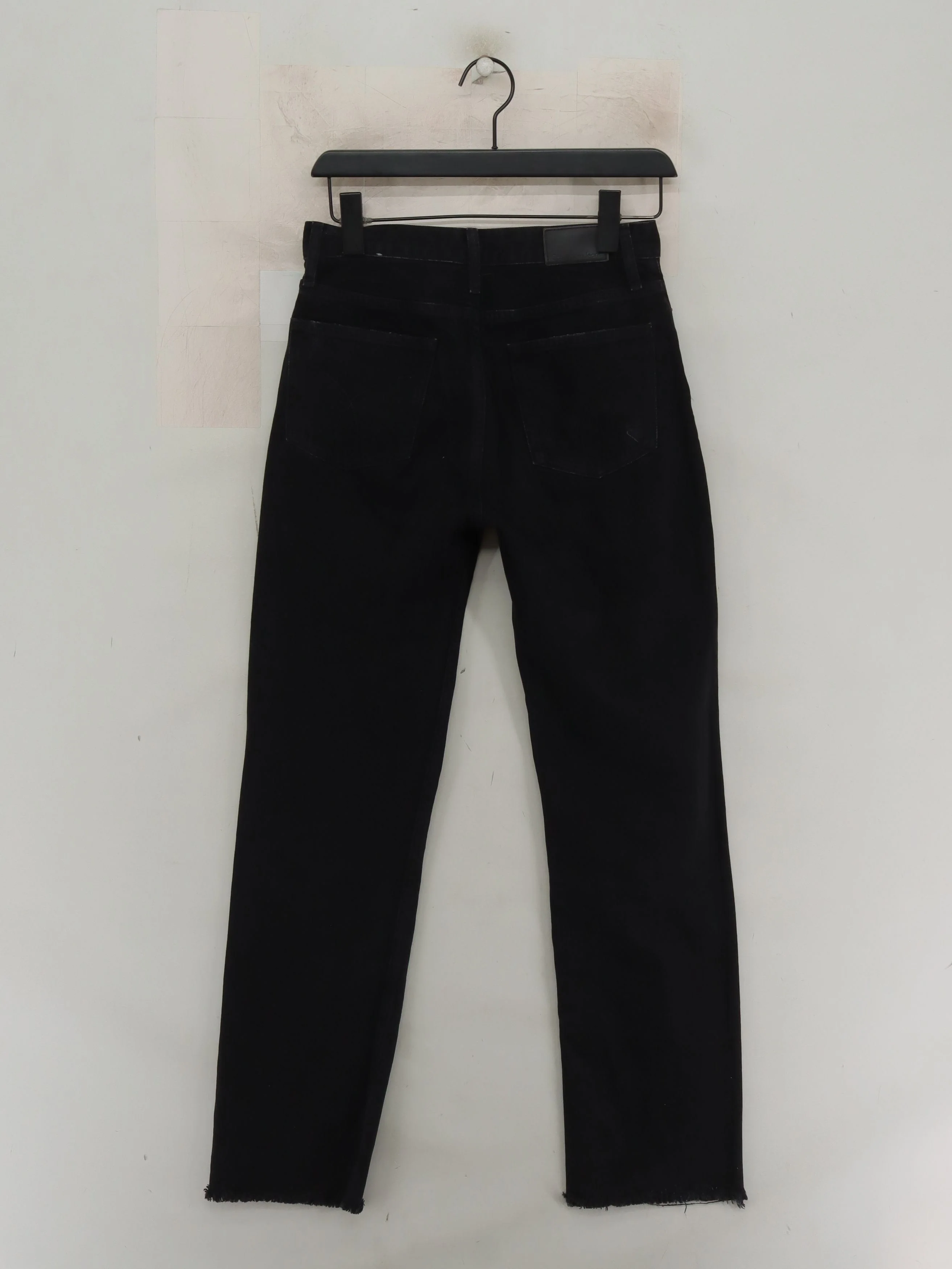 Calvin Klein Women's Jeans W 28 in; L 32 in Black 100% Cotton Straight - Image 2