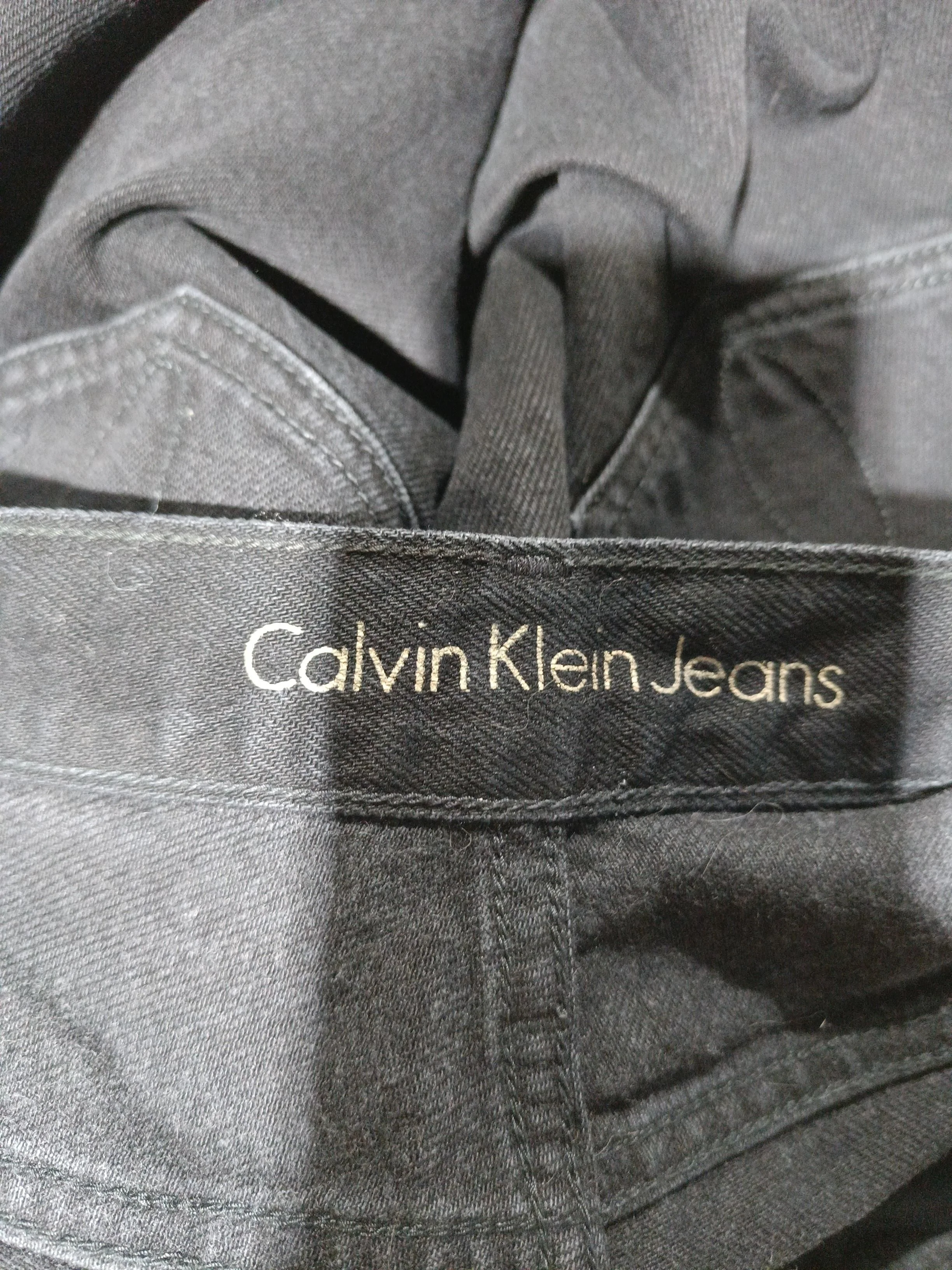 Calvin Klein Women's Jeans W 28 in; L 32 in Black 100% Cotton Straight - Image 5