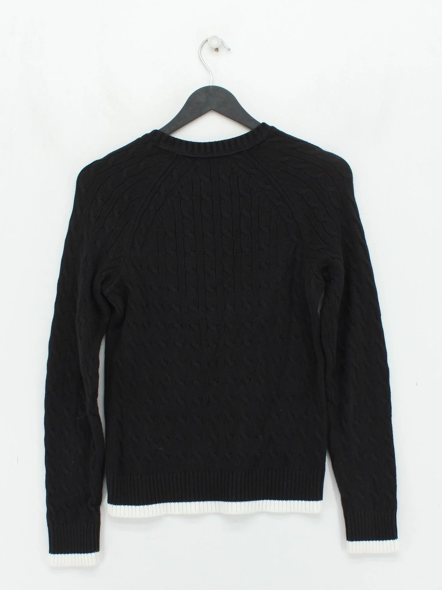 Calvin Klein Women's Jumper M Black 100% Other Round Neck Pullover - Image 2