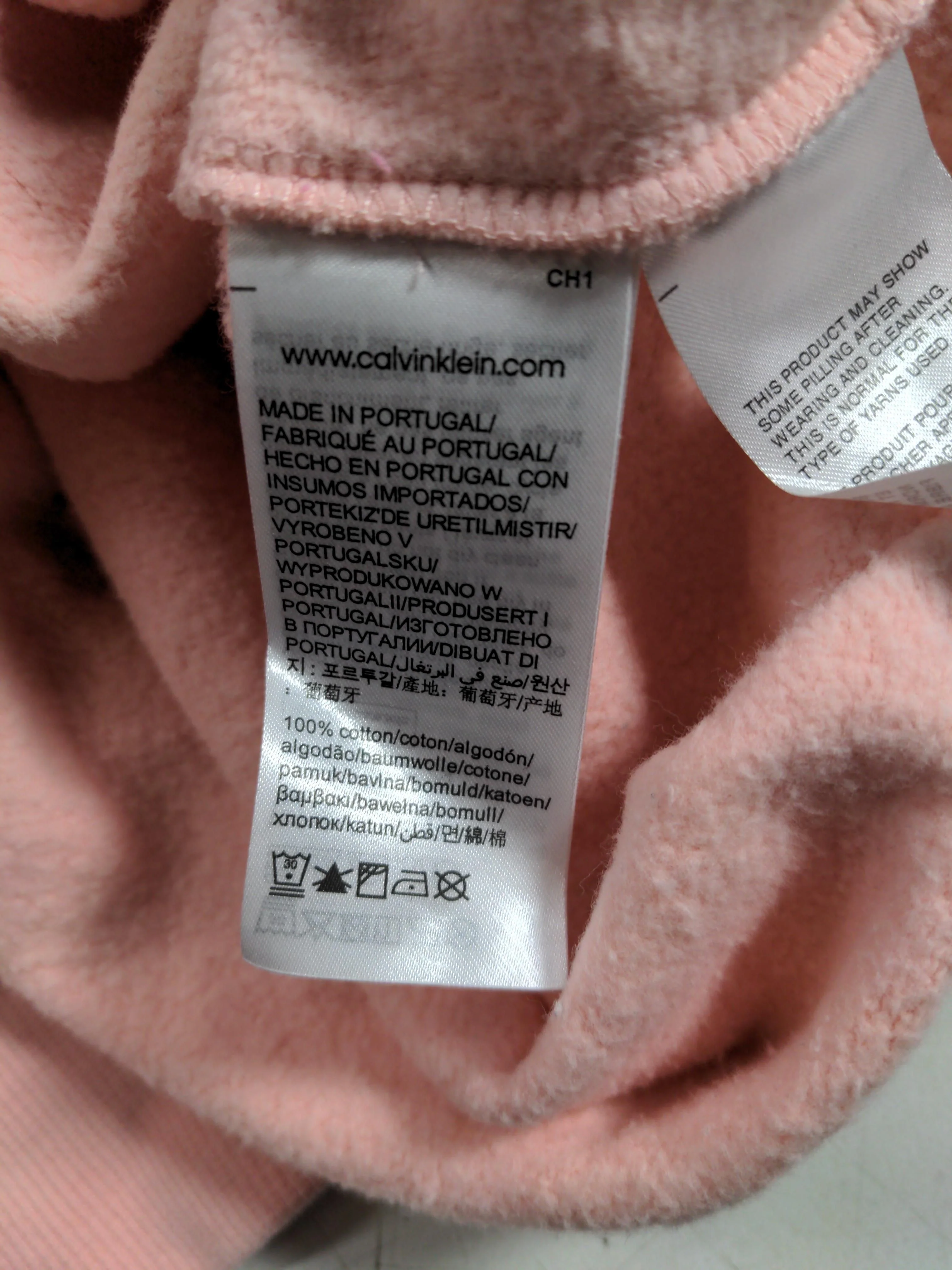 Calvin Klein Women's Jumper S Pink 100% Cotton Roll Neck Pullover - Image 6
