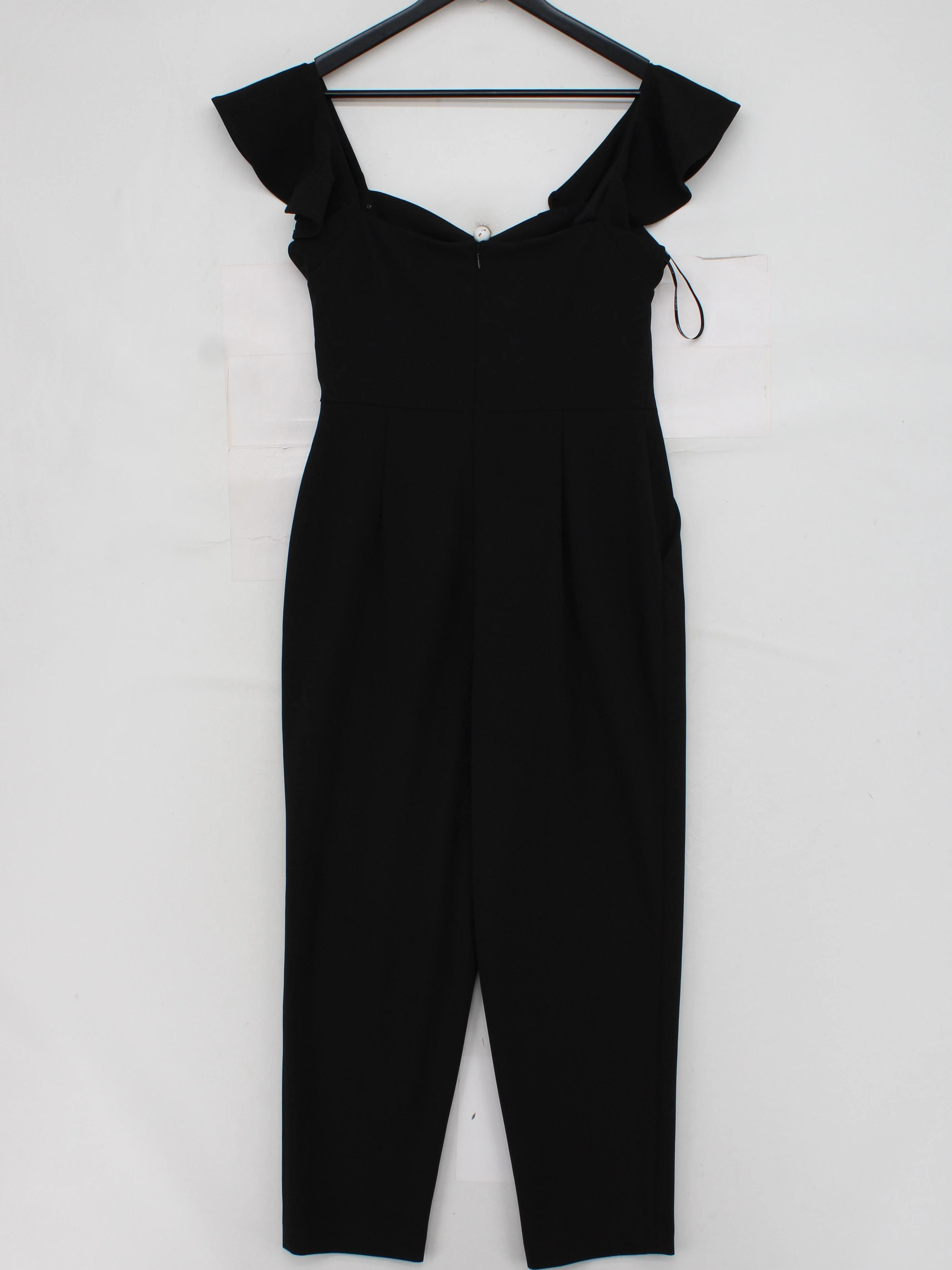 Calvin Klein Women's Jumpsuit UK 10 Black Polyester with Spandex Jumpsuit - Image 2