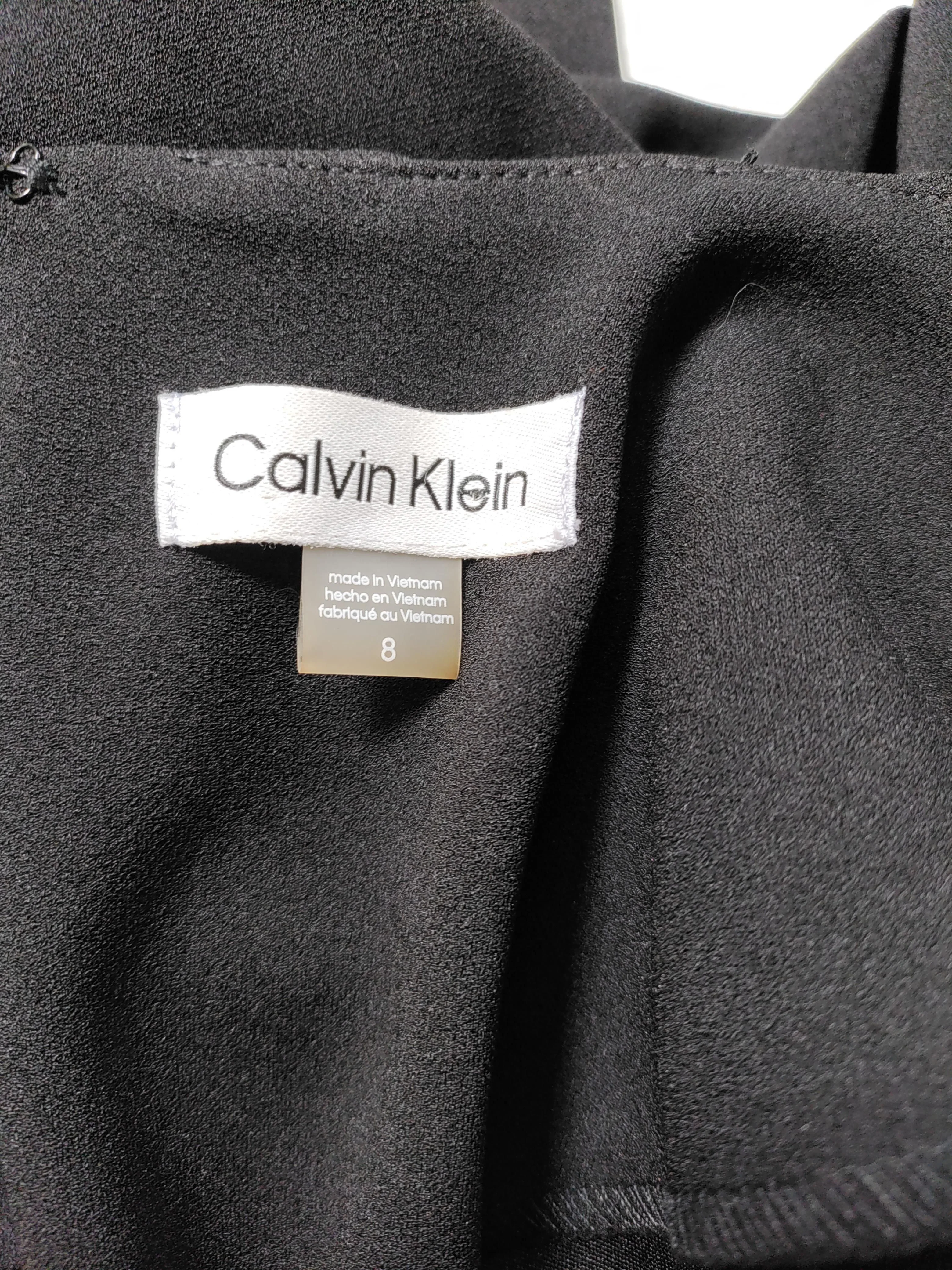 Calvin Klein Women's Jumpsuit UK 8 Black Polyester with Spandex Jumpsuit - Image 5