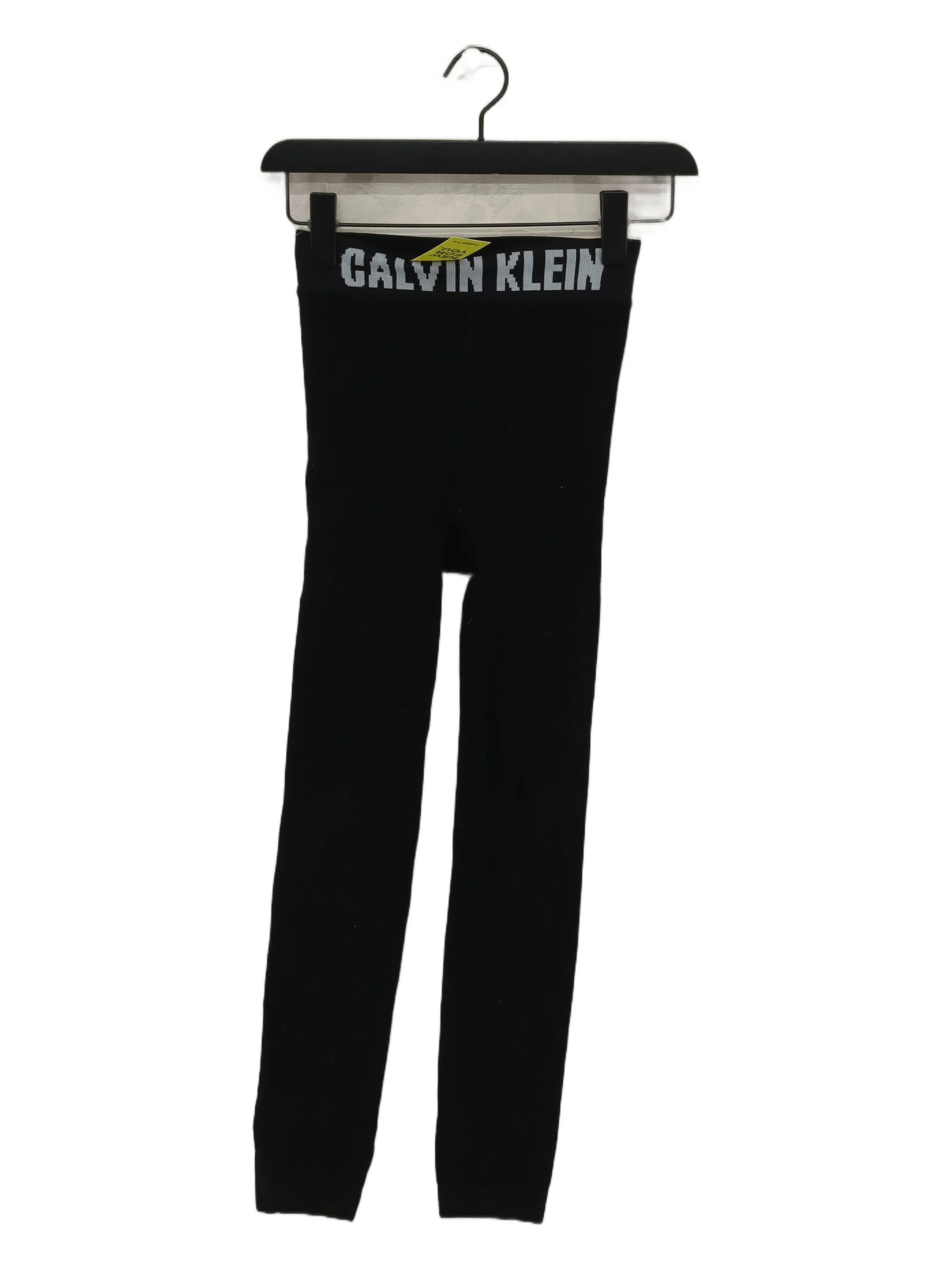 Calvin Klein Women's Leggings L Black Cotton
