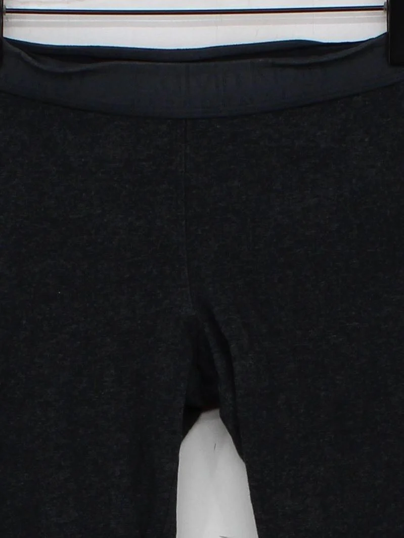 Calvin Klein Women's Leggings XS Grey Cotton with Spandex Full length - Image 3