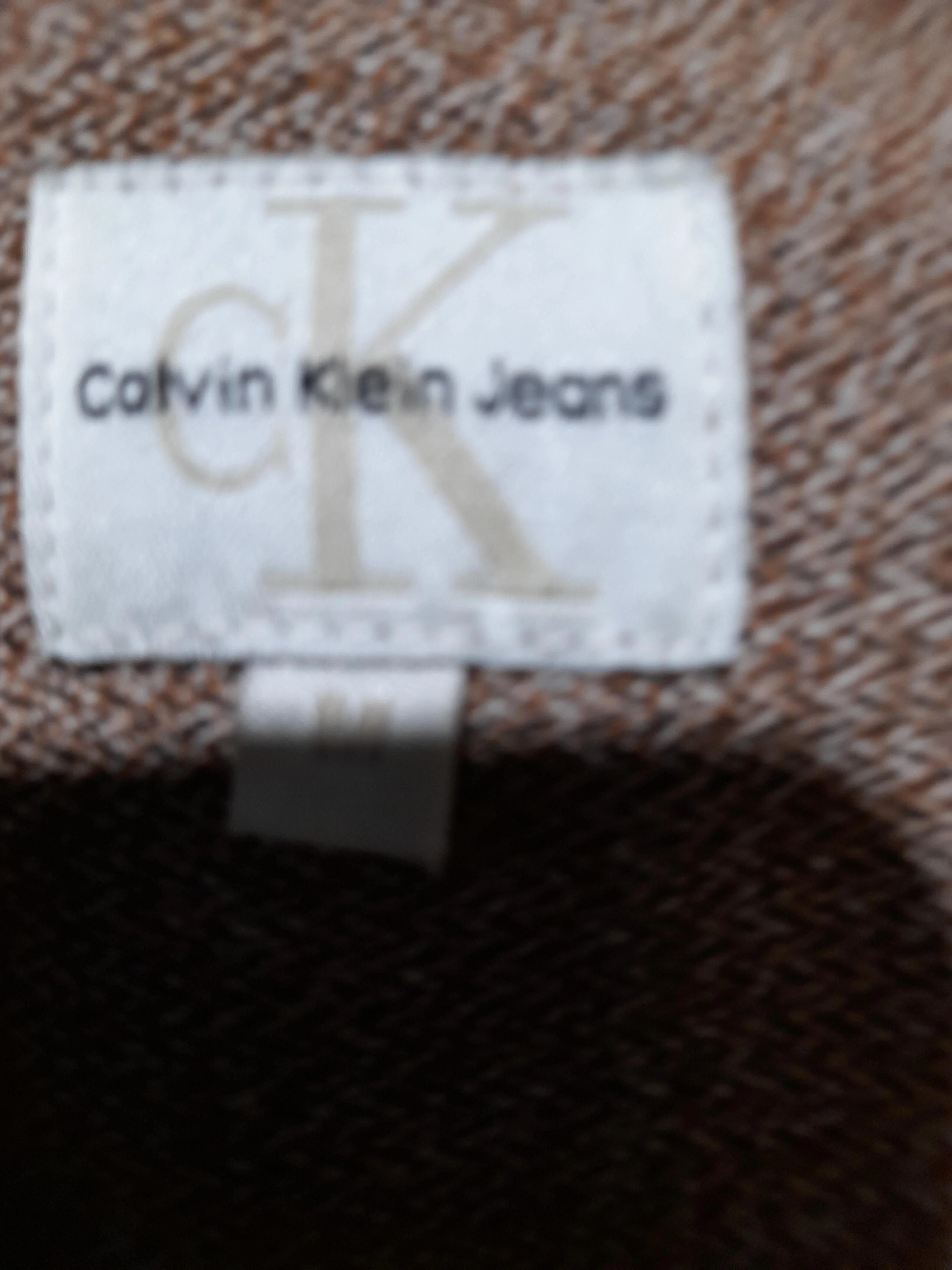 Calvin Klein Women's Shirt M Brown 100% Cotton Long Sleeve Collared Basic - Image 5