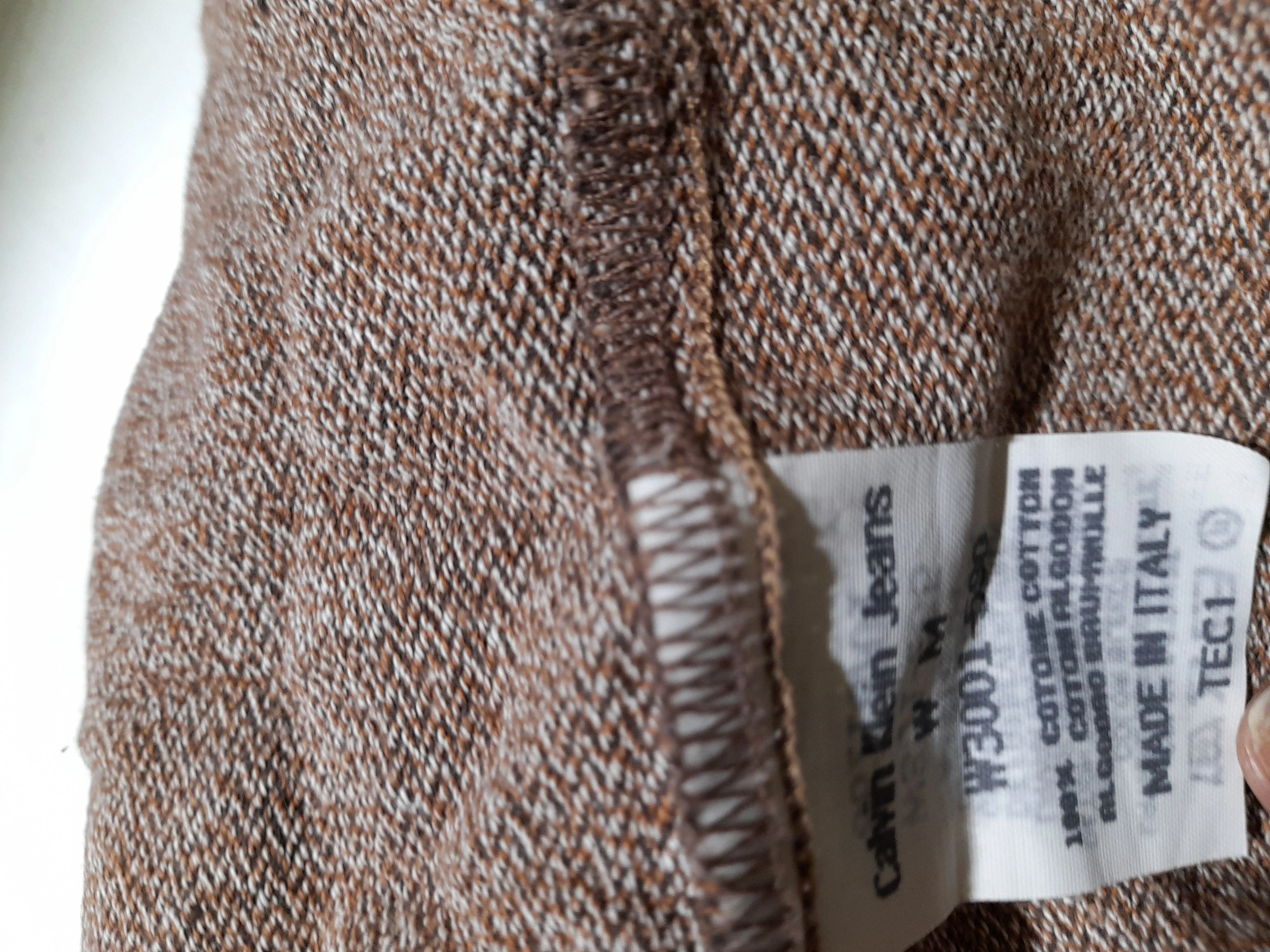 Calvin Klein Women's Shirt M Brown 100% Cotton Long Sleeve Collared Basic - Image 6