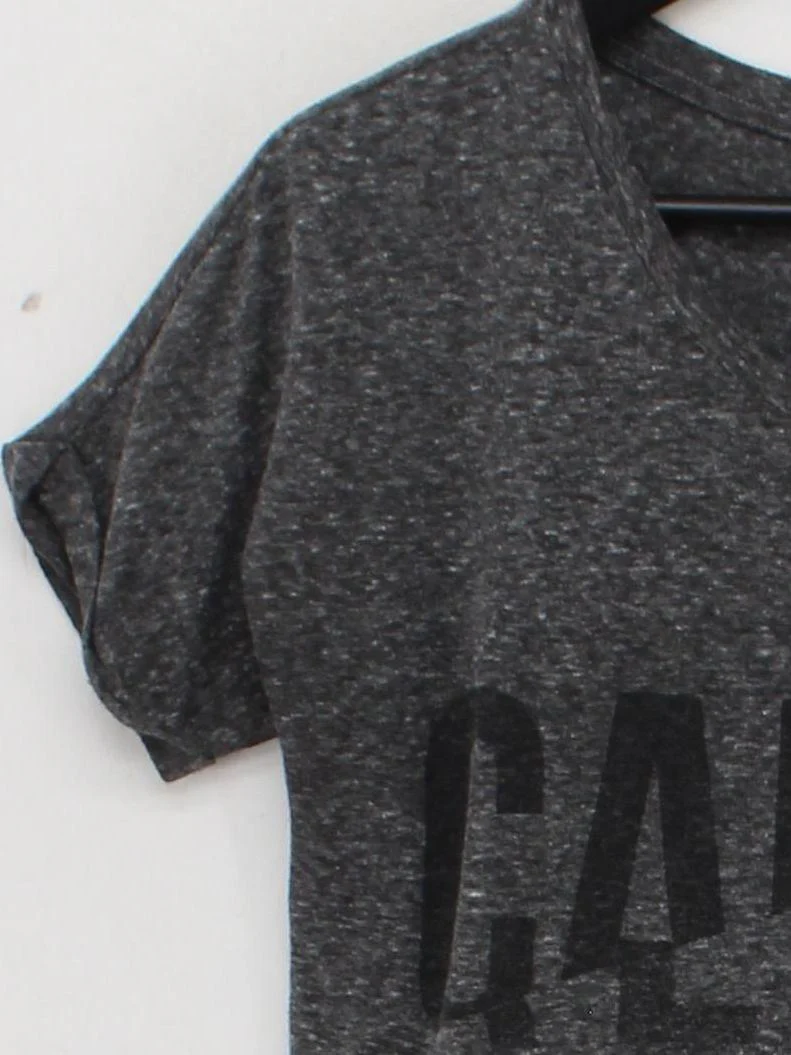 Calvin Klein Women's T-Shirt M Grey Polyester with Cotton Basic - Image 4