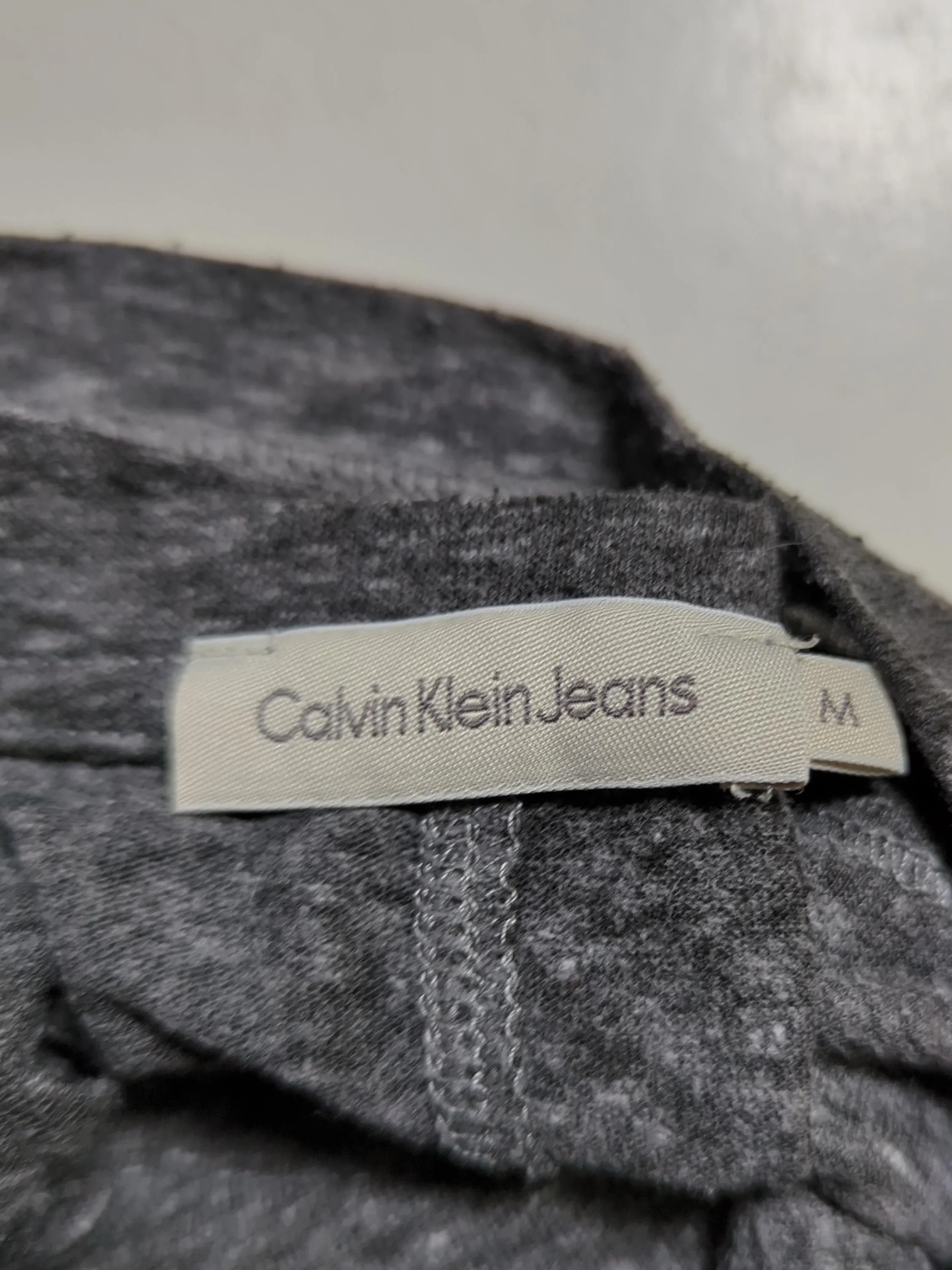 Calvin Klein Women's T-Shirt M Grey Polyester with Cotton Basic - Image 5