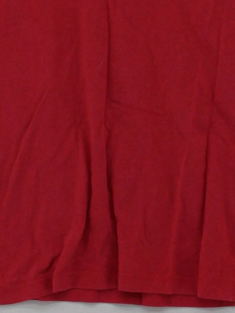 Calvin Klein Women's T-Shirt M Red Cotton with Viscose Basic - Image 4