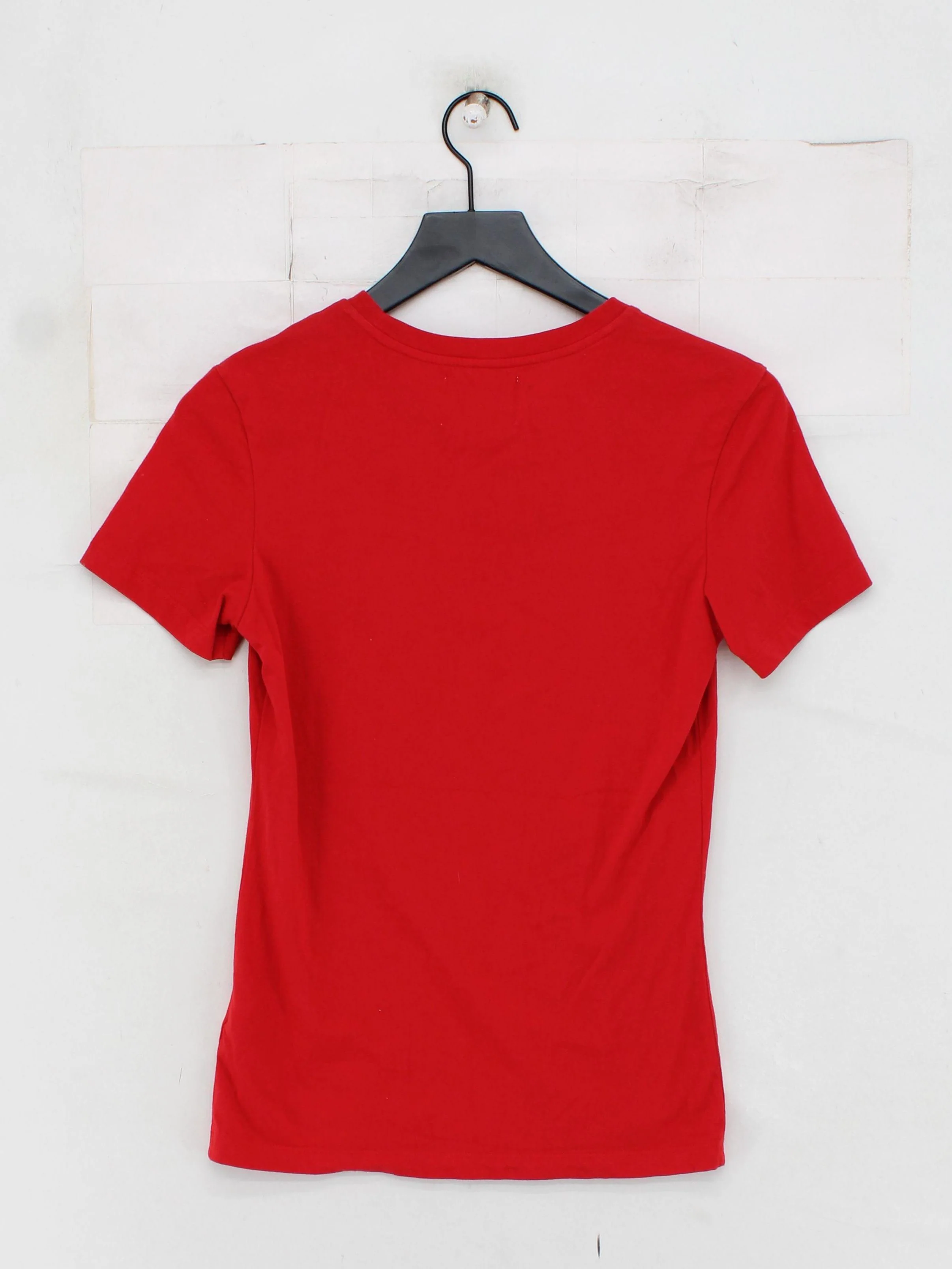 Calvin Klein Women's T-Shirt S Red 100% Cotton Basic - Image 2