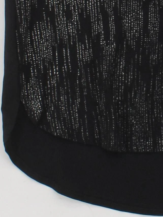 Calvin Klein Women's T-Shirt XXS Black Polyester with Rayon Basic - Image 4