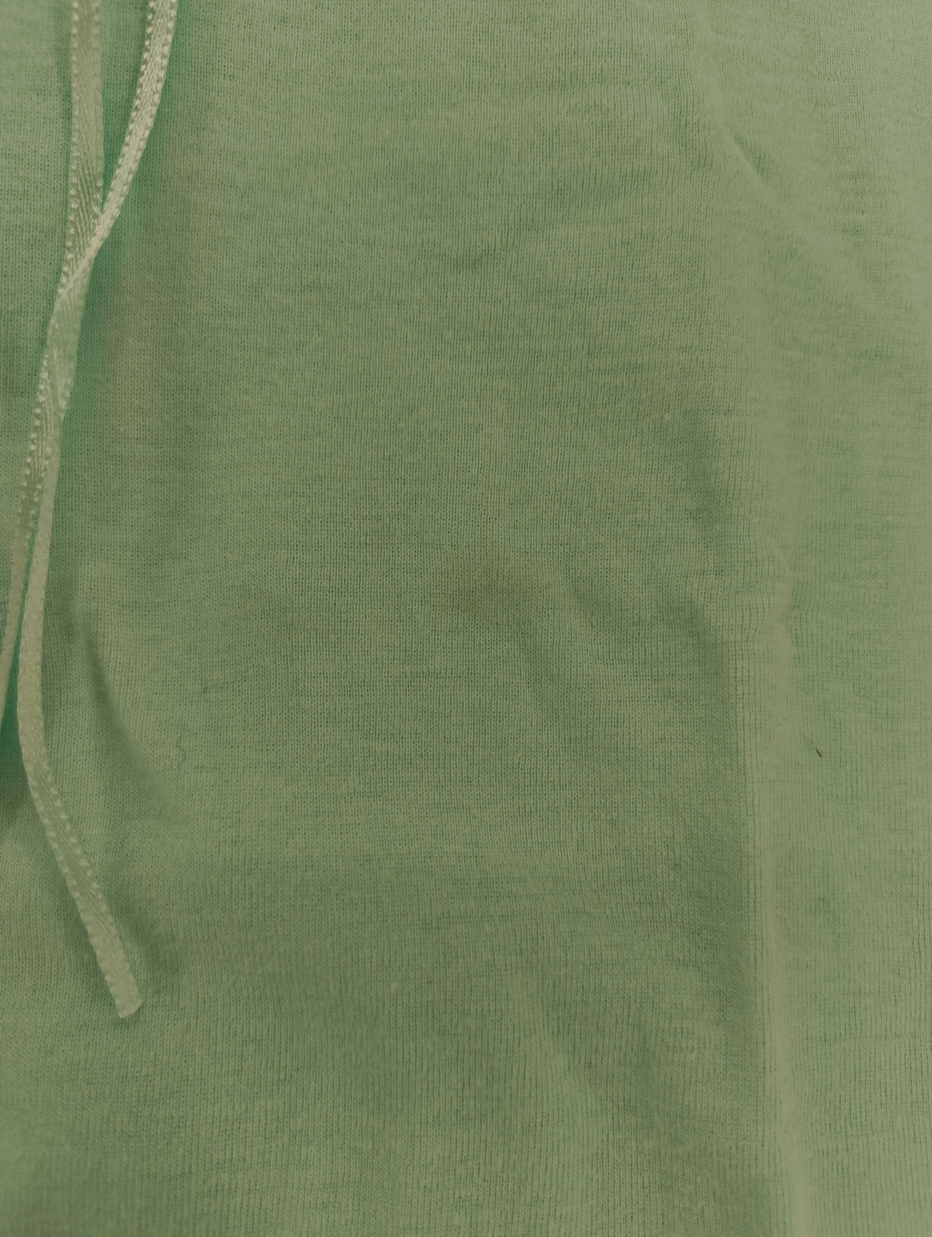 Calvin Klein Women's Top M Green 100% Cotton Sleeveless V-Neck Basic - Image 6