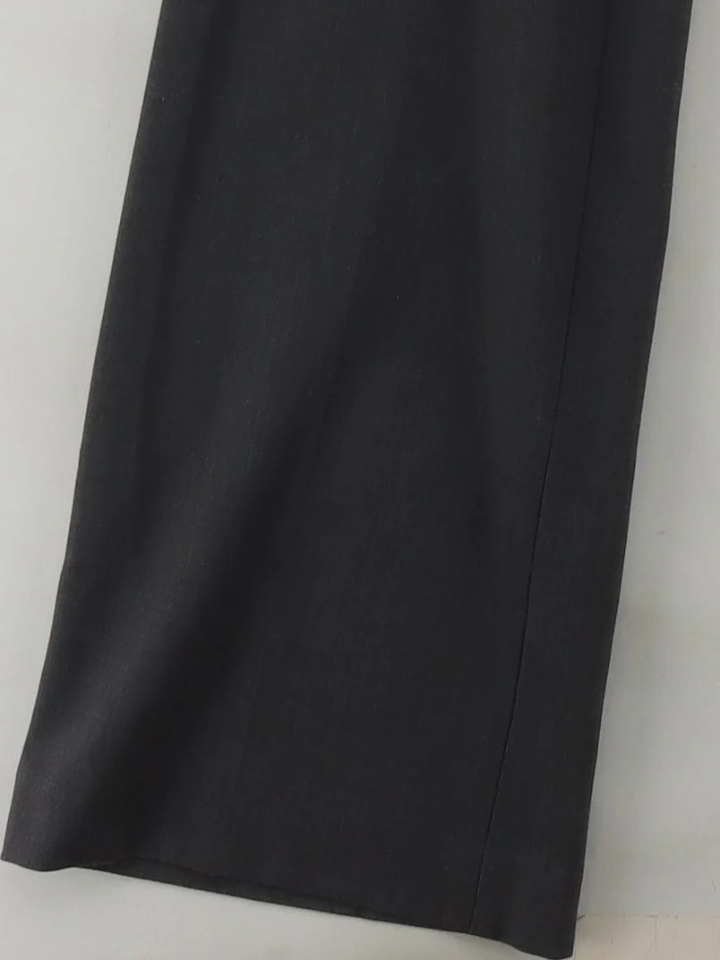 Calvin Klein Women's Trousers UK 6 Grey Polyester with Rayon, Spandex Chino - Image 4