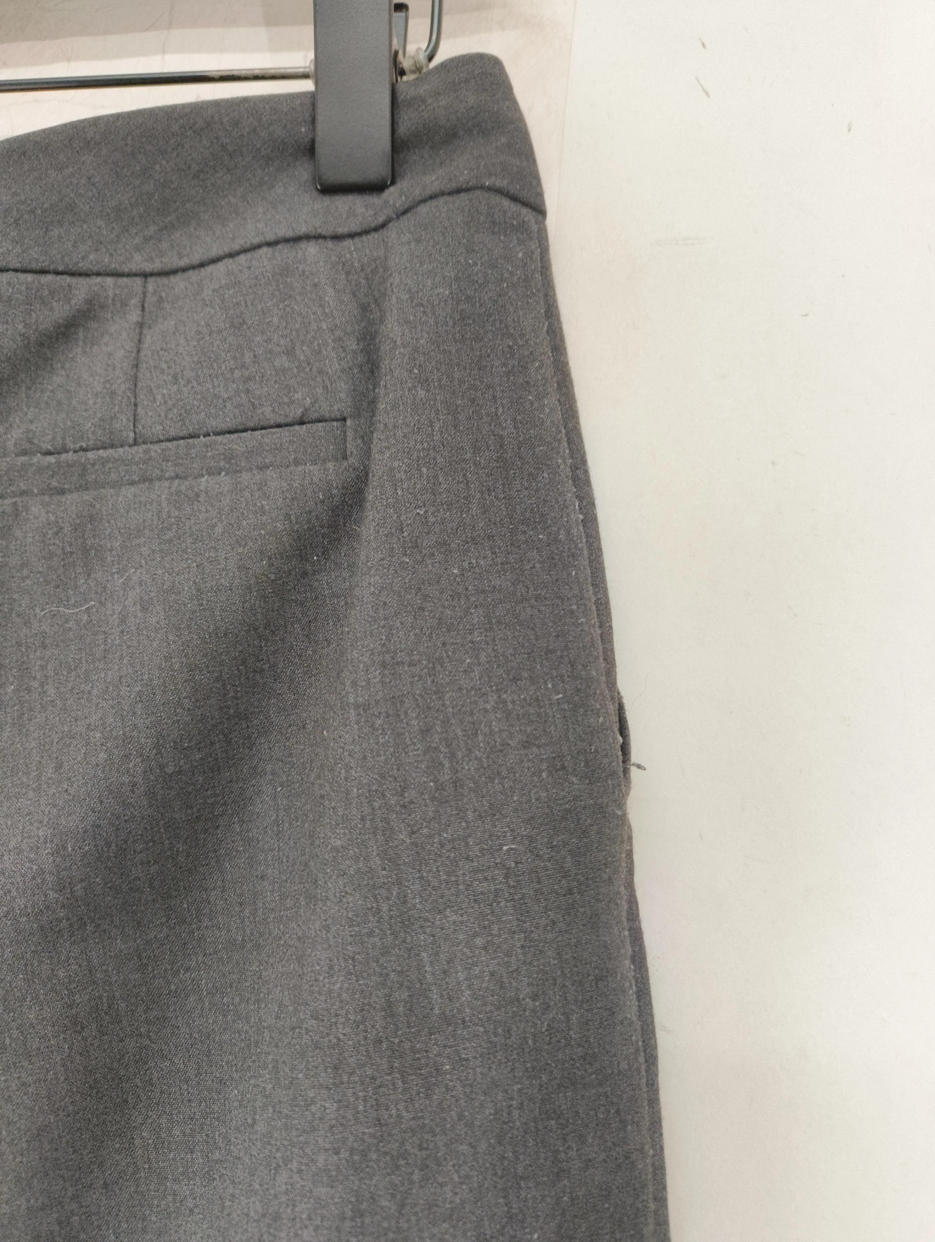 Calvin Klein Women's Trousers UK 6 Grey Polyester with Rayon, Spandex Chino - Image 5