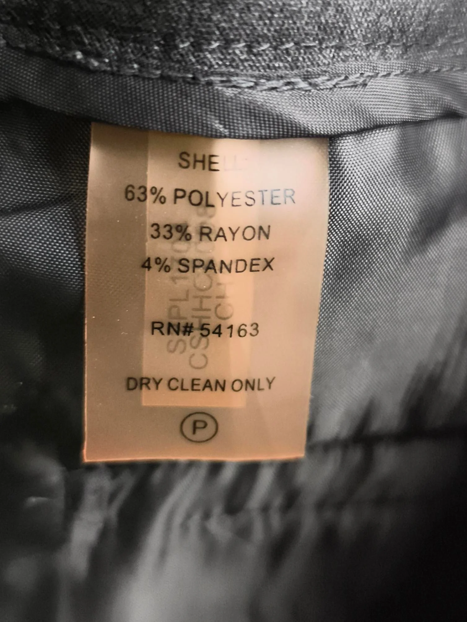 Calvin Klein Women's Trousers UK 6 Grey Polyester with Rayon, Spandex Chino - Image 7