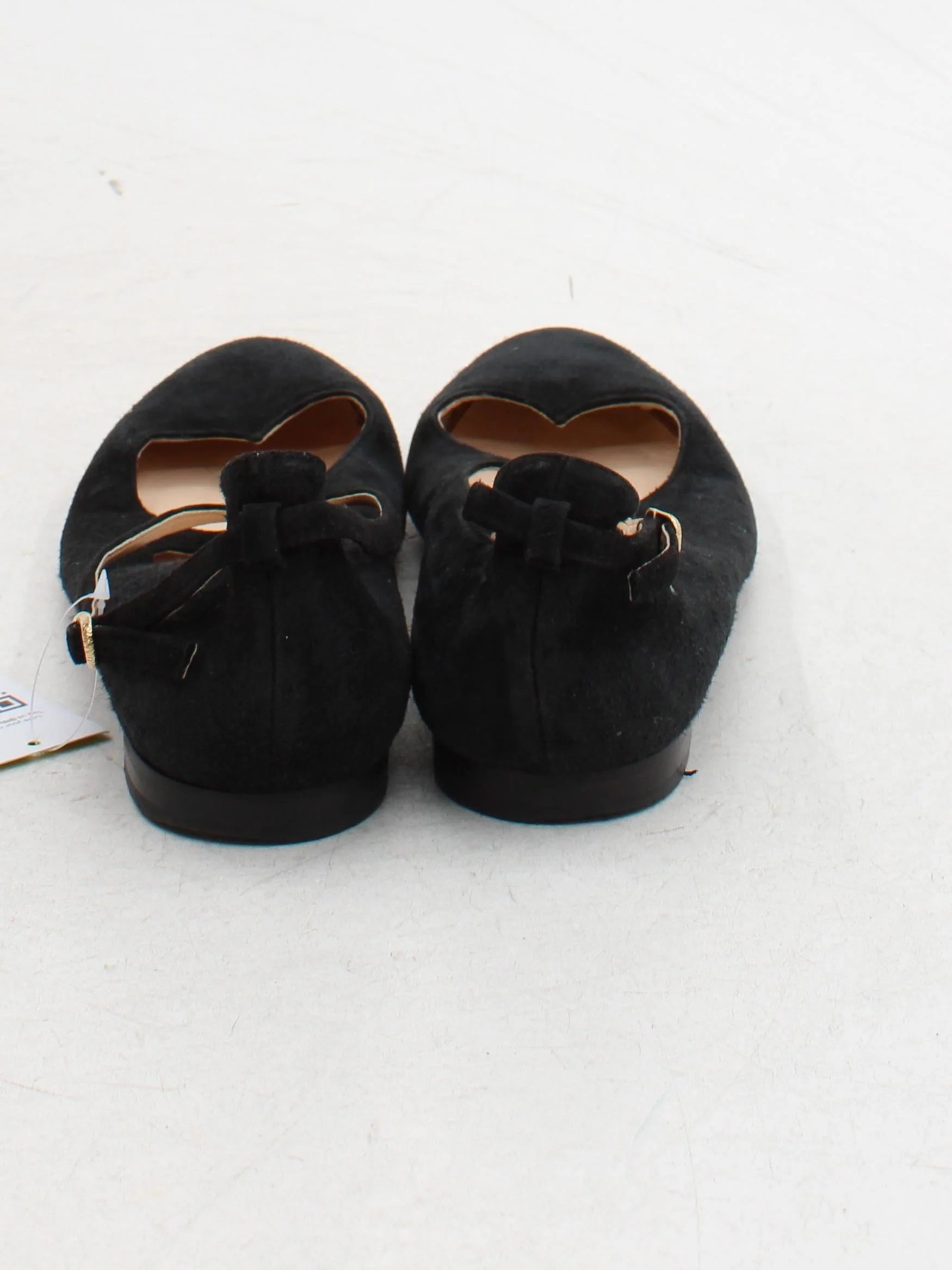 Camilla Elphick Women's Flat Shoes UK 6.5 Black 100% Suede Mary Jane - Image 3