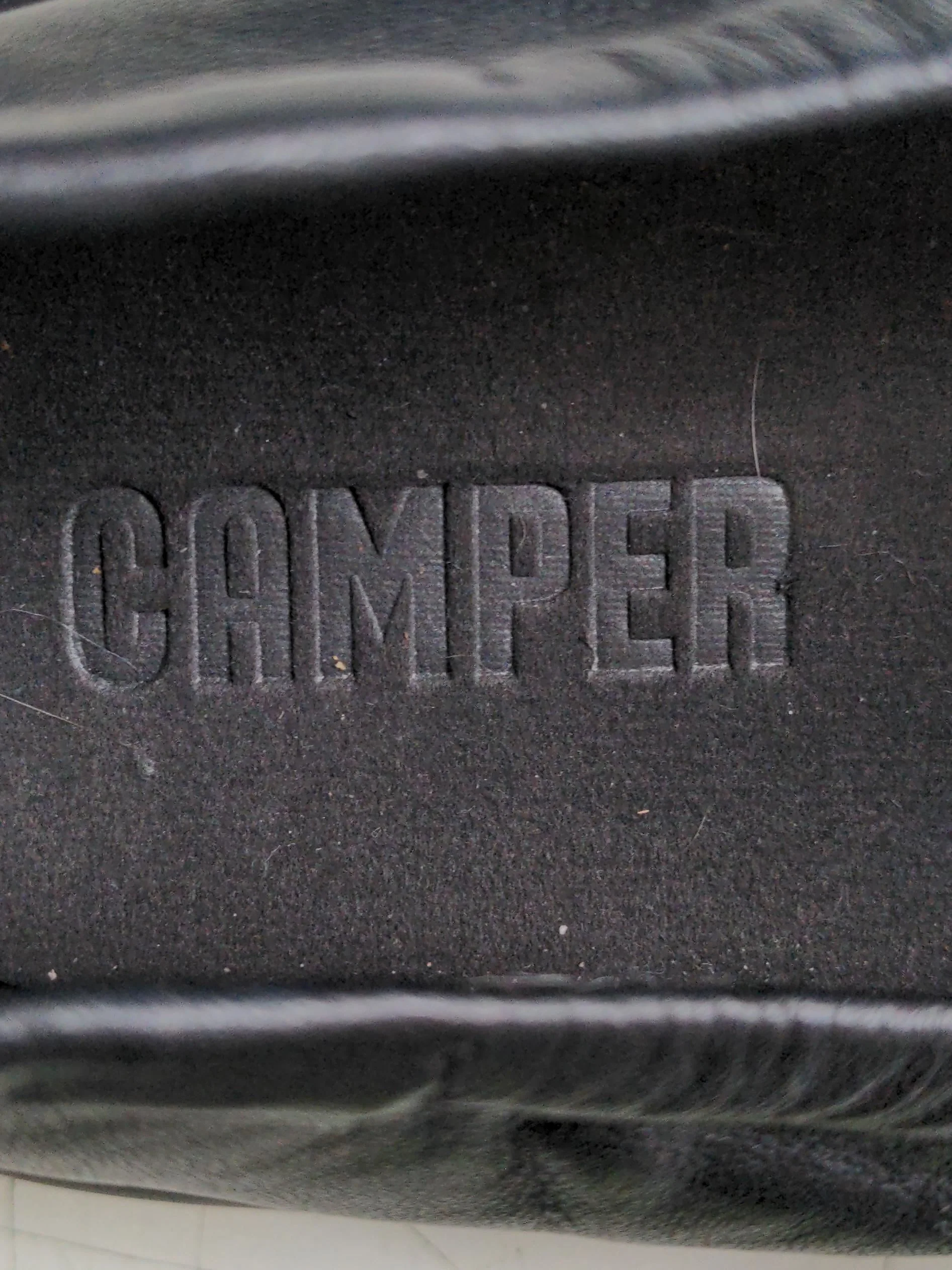 Camper Women's Flat Shoes UK 6.5 Black 100% Leather Mary Jane - Image 8