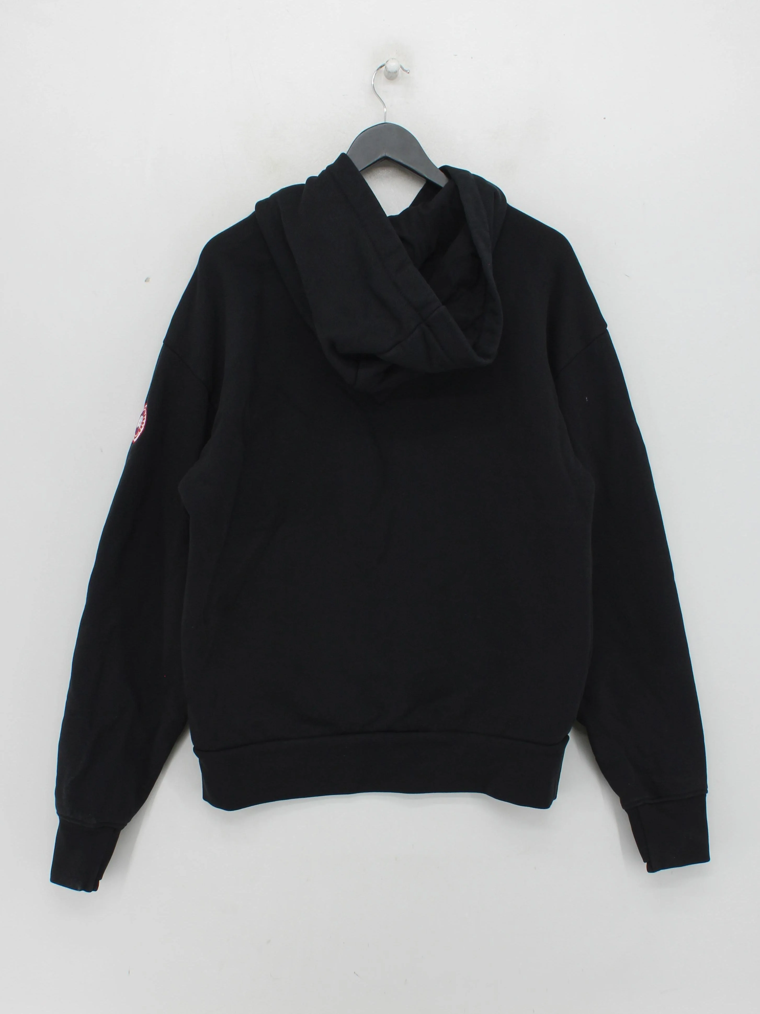 Canada Goose Men's Hoodie M Black 100% Cotton Pullover - Image 2
