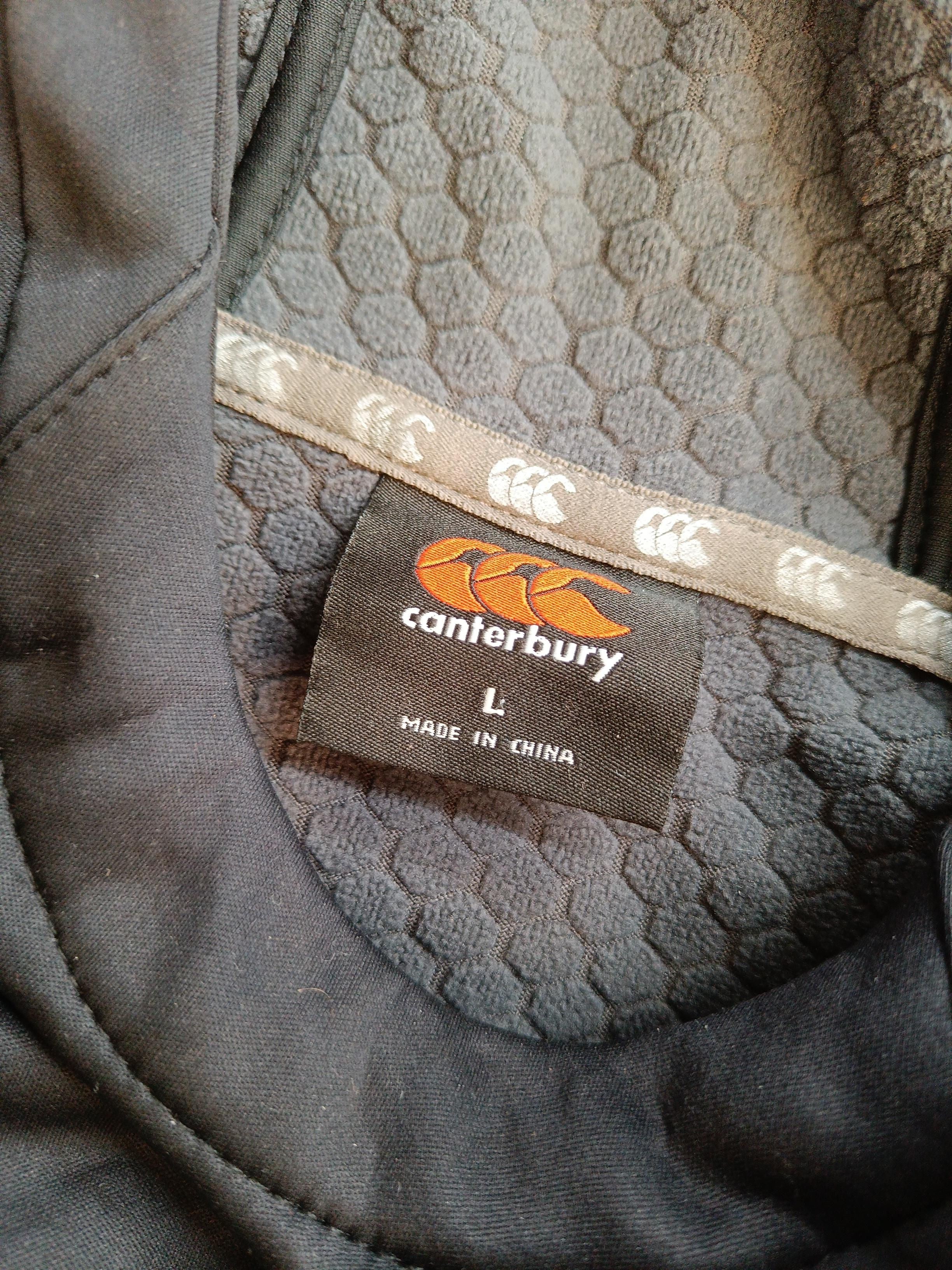 Canterbury Men's Hoodie L Black 100% Polyester Pullover - Image 6