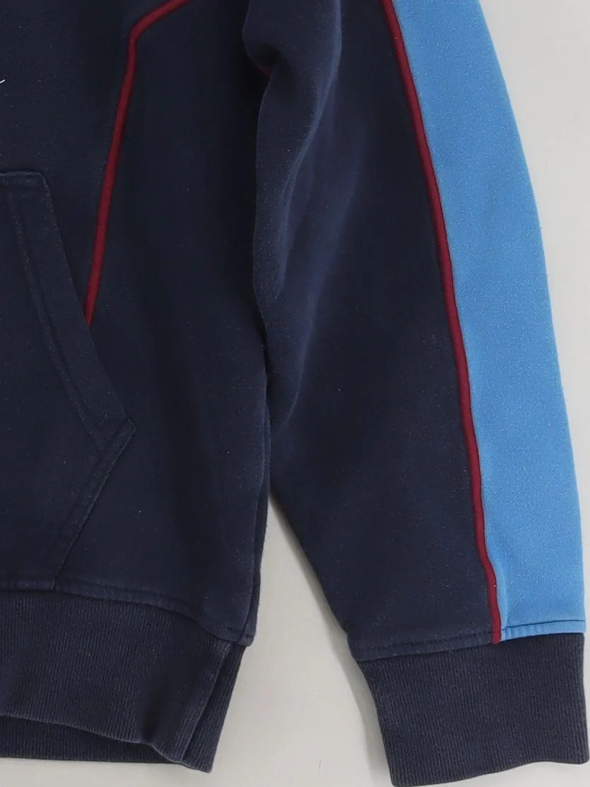 Canterbury Men's Hoodie L Blue Graphic Cotton with Polyester Pullover - Image 4