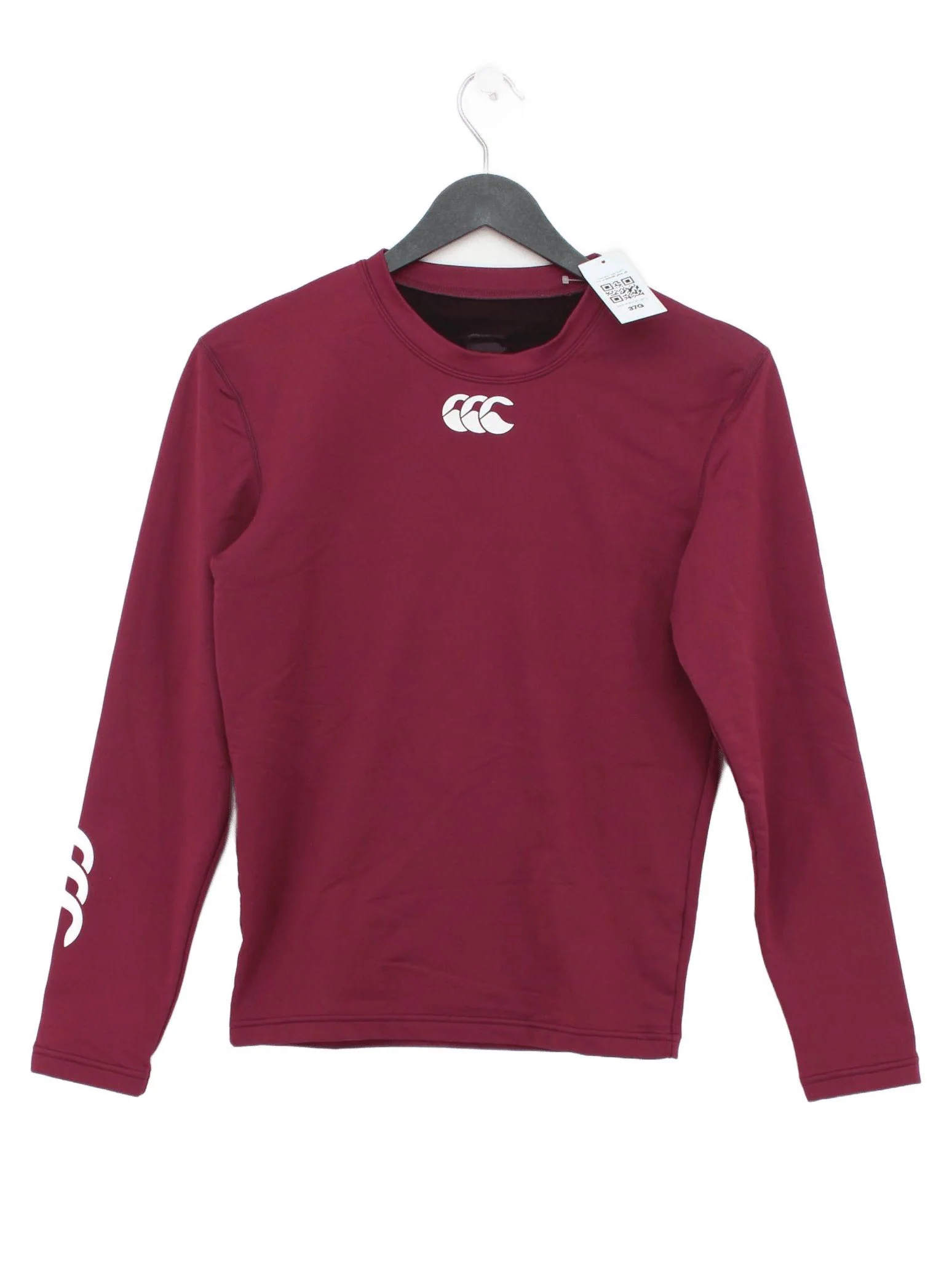 Canterbury Men's Hoodie S Red 100% Other Pullover
