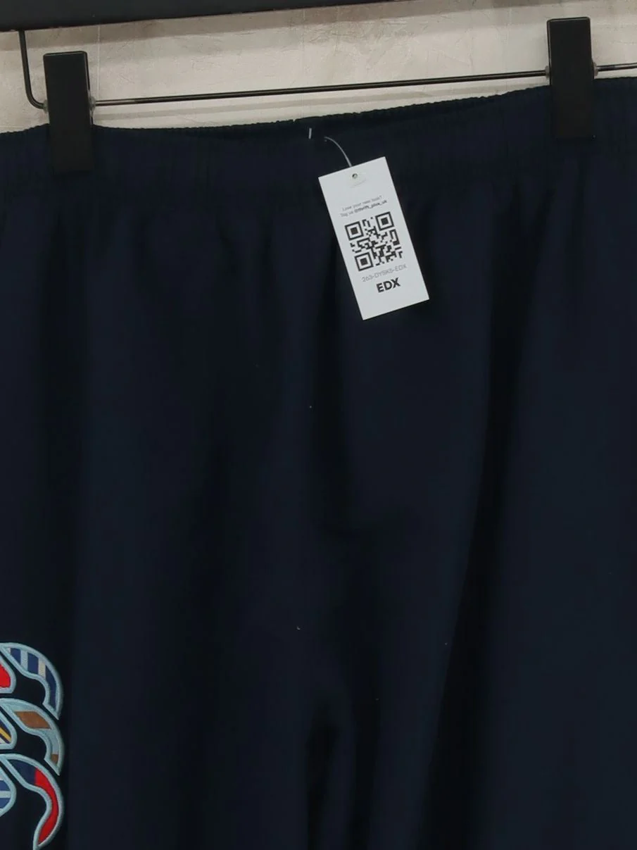 Canterbury Men's Sports Bottoms M Blue 100% Cotton Sweatpants - Image 3