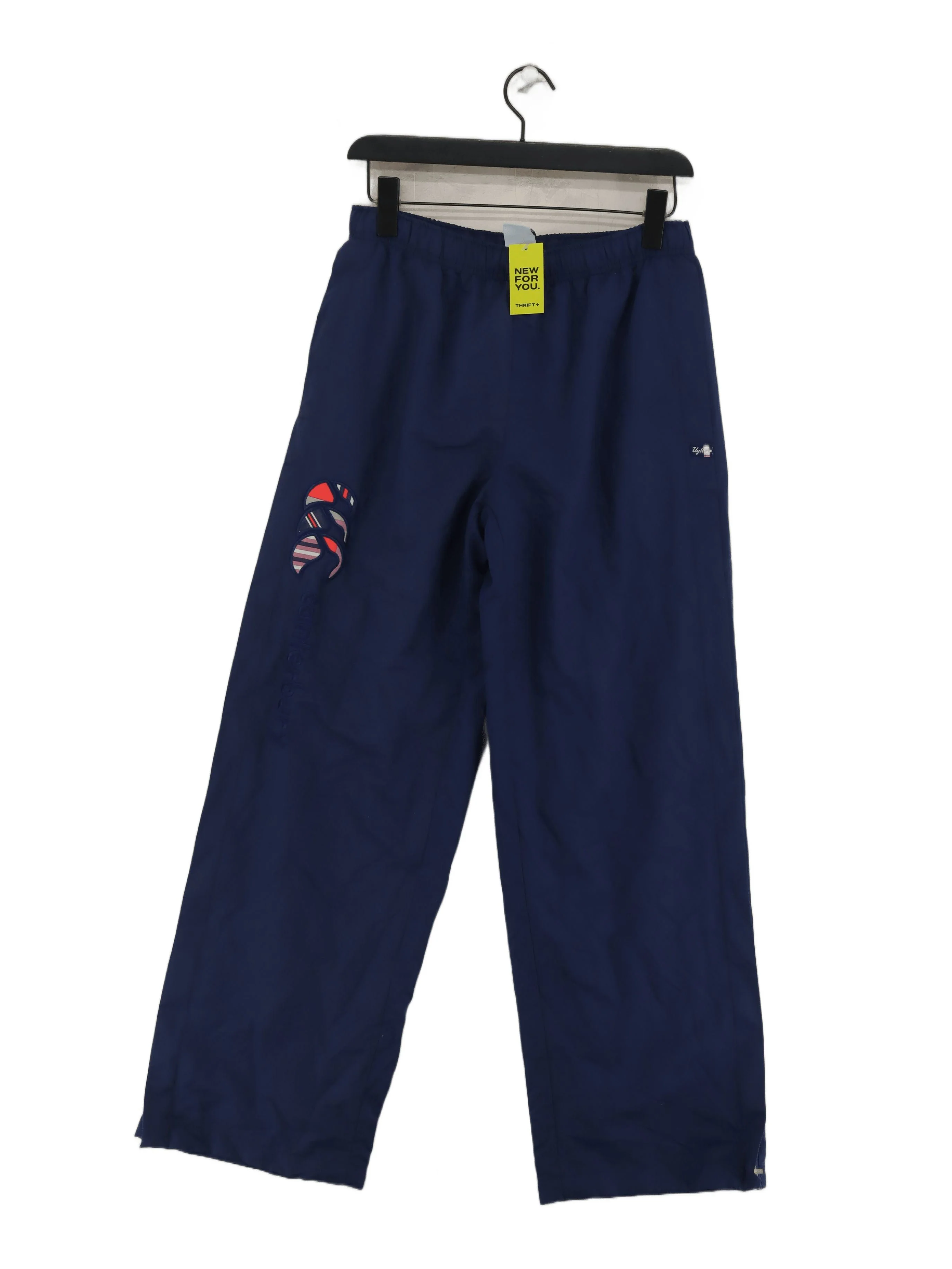 Canterbury Women's Sports Bottoms UK 12 Blue 100% Polyester Sweatpants