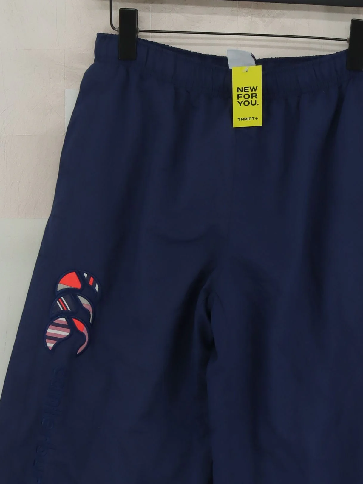 Canterbury Women's Sports Bottoms UK 12 Blue 100% Polyester Sweatpants - Image 3