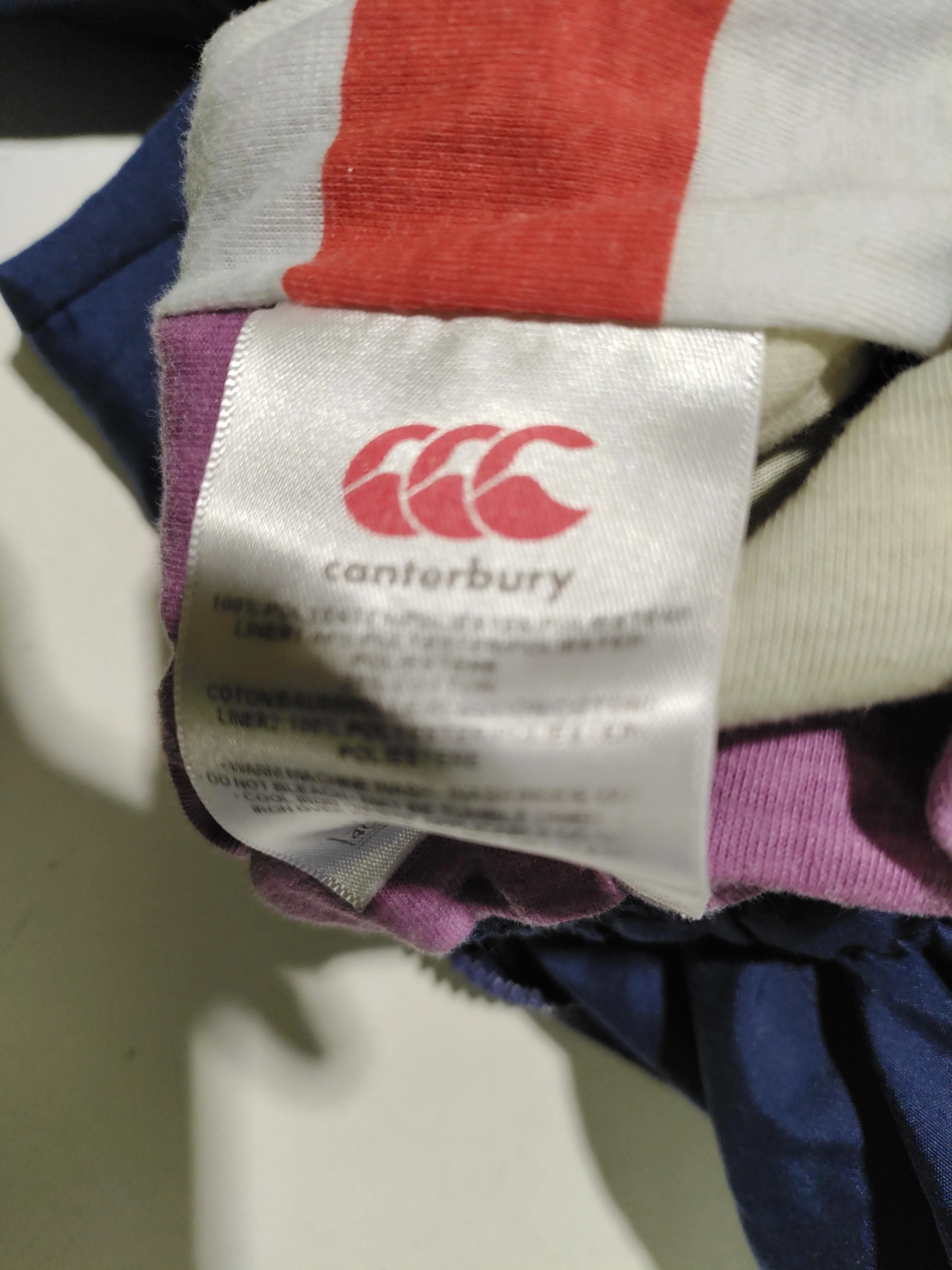 Canterbury Women's Sports Bottoms UK 12 Blue 100% Polyester Sweatpants - Image 6