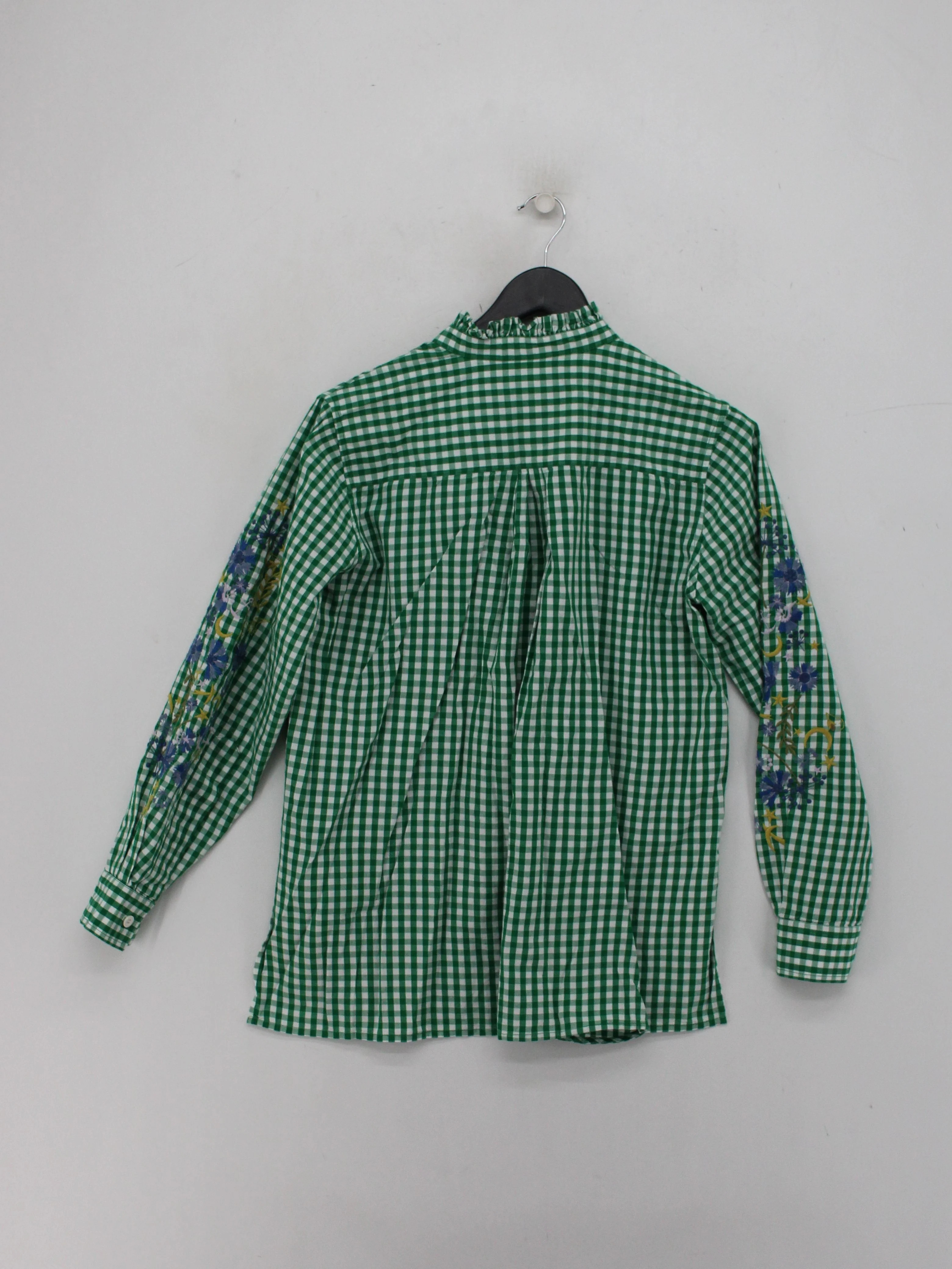 Cape Cove Women's Shirt UK 8 Green 100% Cotton Basic - Image 2