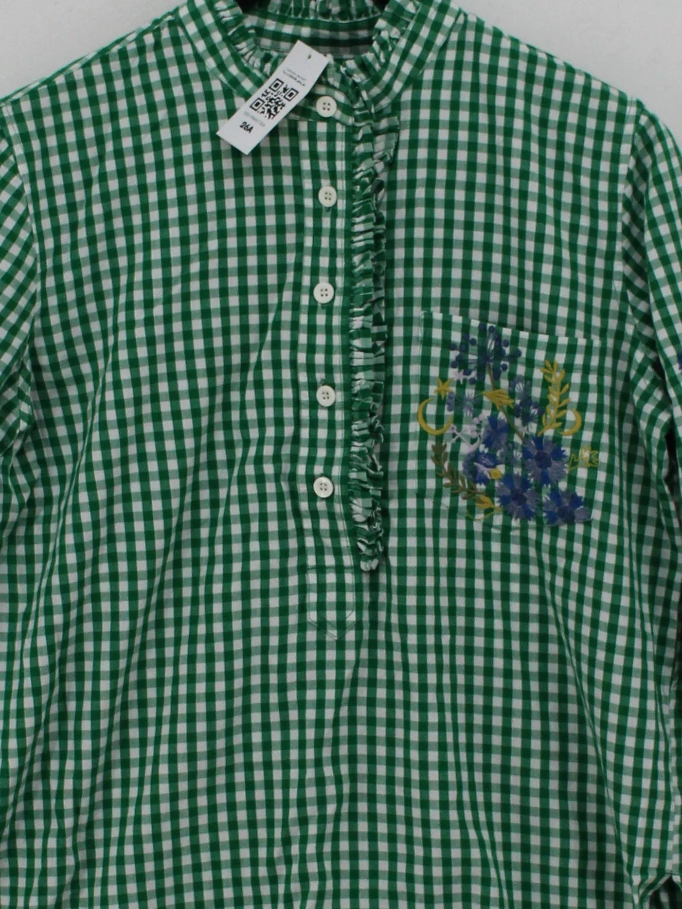 Cape Cove Women's Shirt UK 8 Green 100% Cotton Basic - Image 3