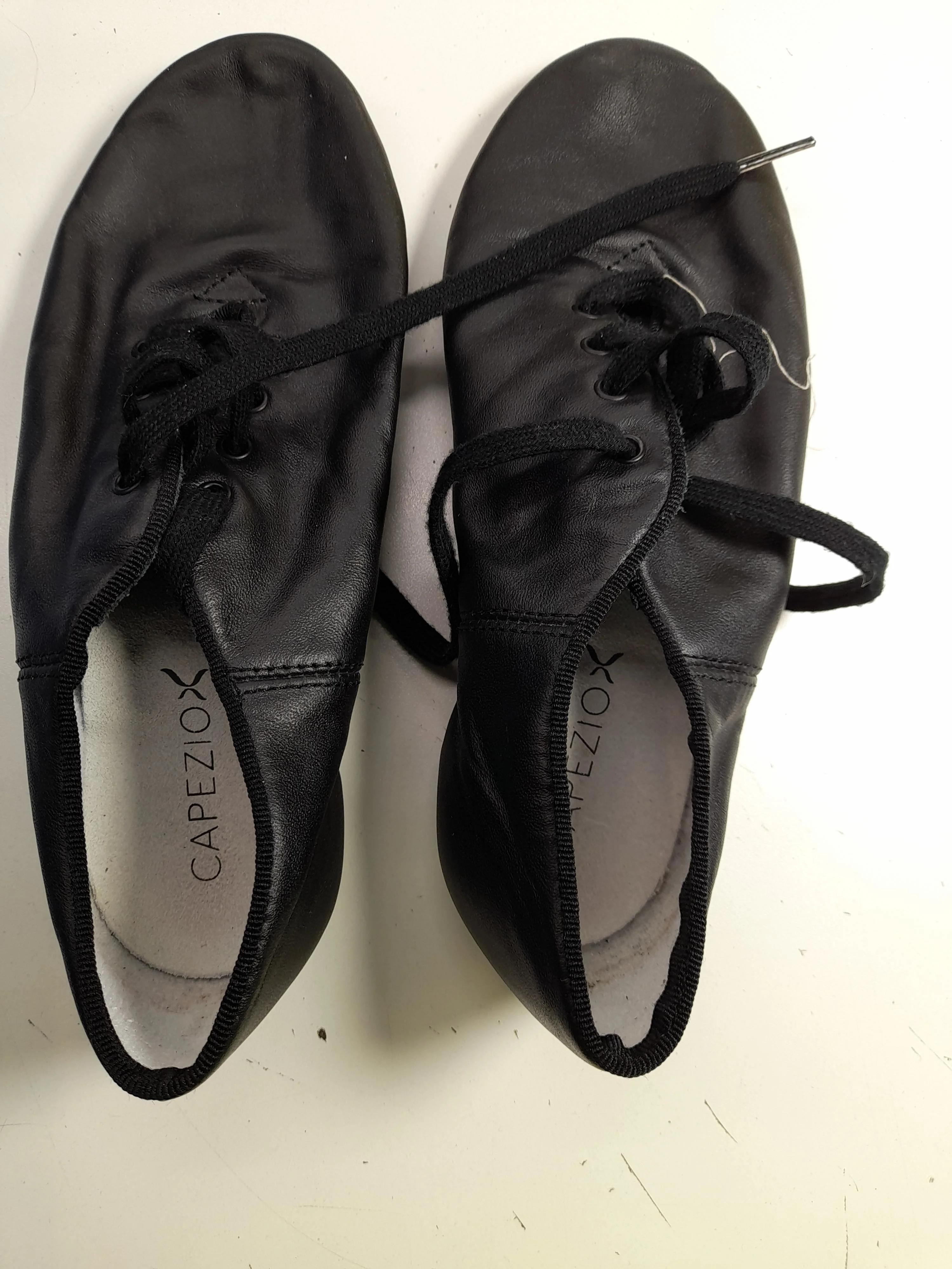 Capezio Women's Flat Shoes UK 7 Black 100% Leather Ballet - Image 9