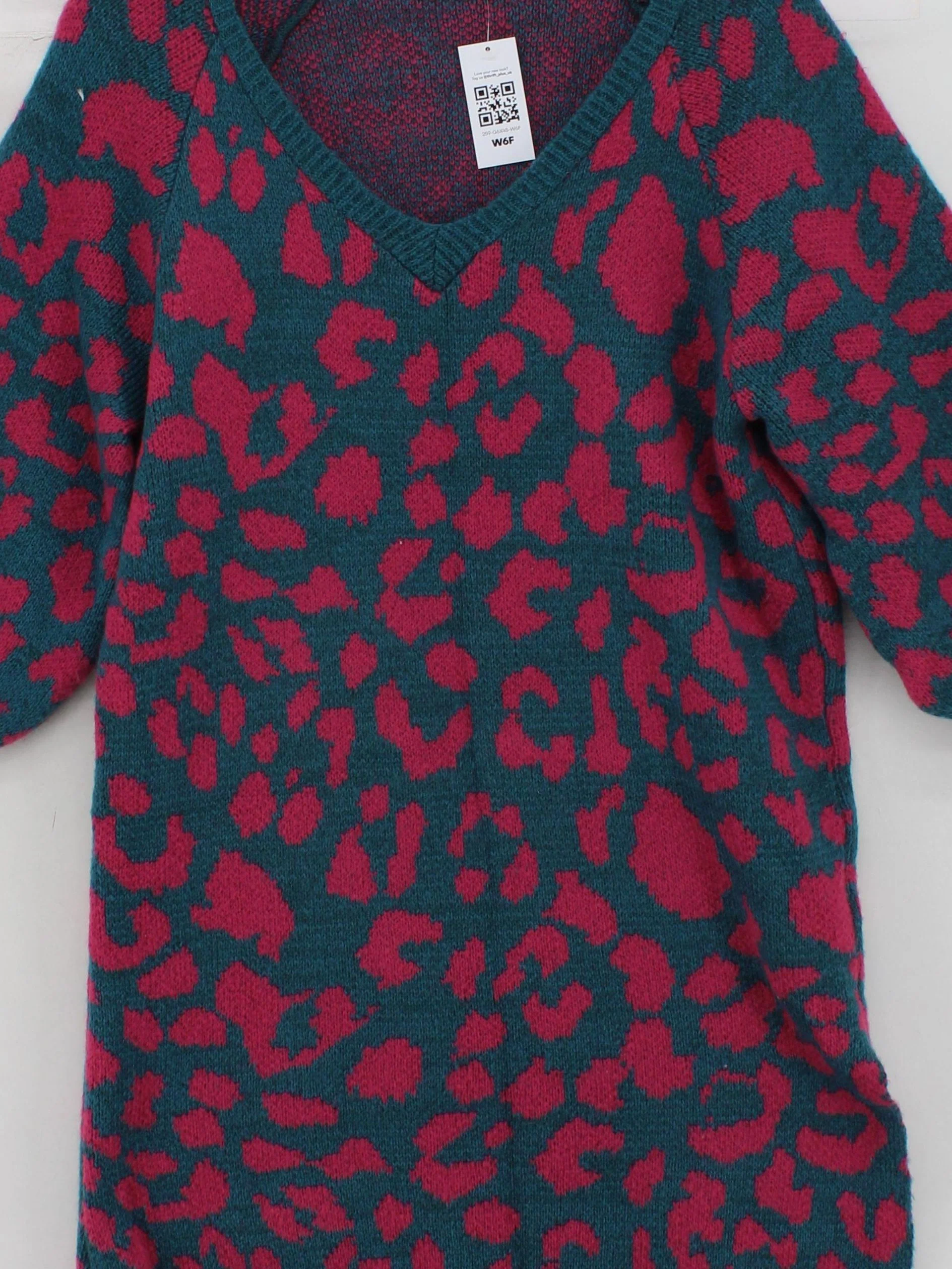 Cara & The Sky Jumper Mini Dress S in Multi - Image 3