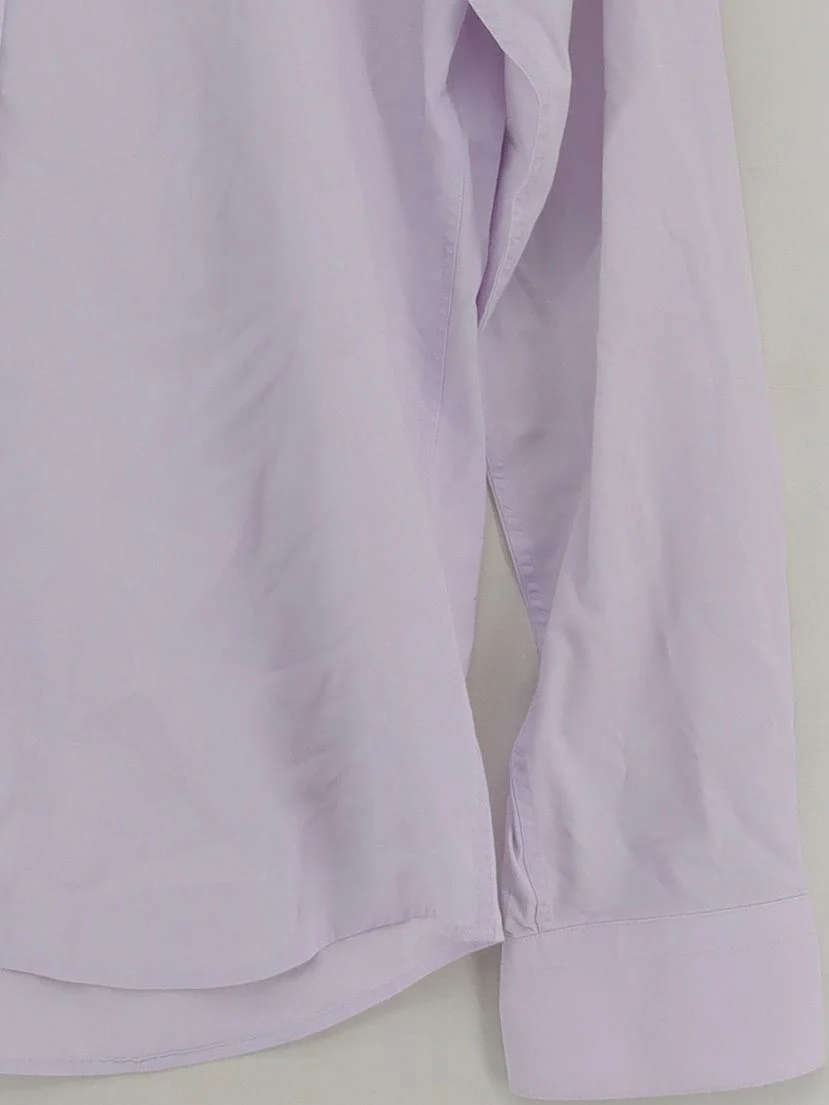 Carbotti Men's Shirt L Purple 100% Other Basic - Image 4