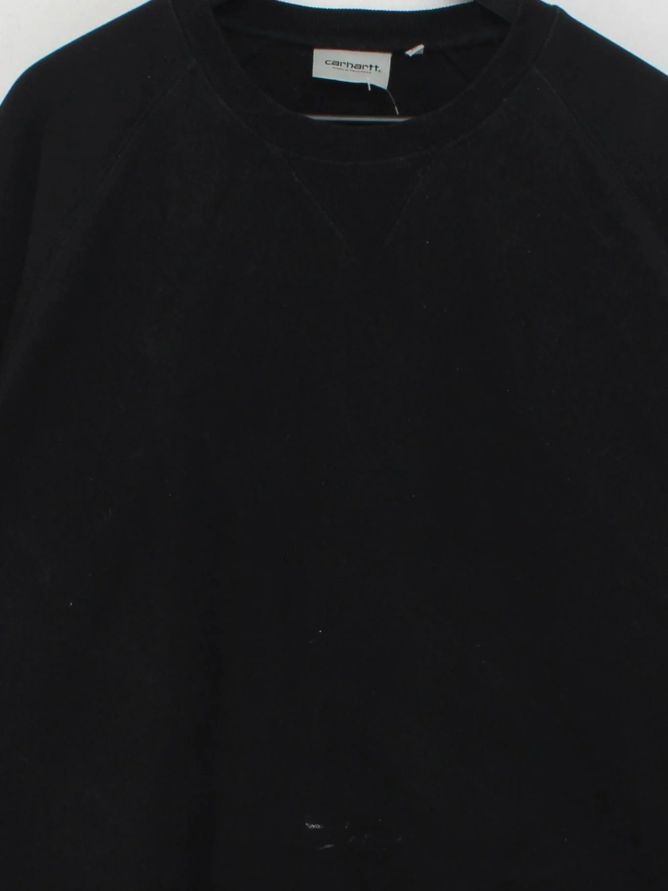 Carhartt Men's Hoodie XL Black Cotton with Polyester, Elastane Pullover - Image 3