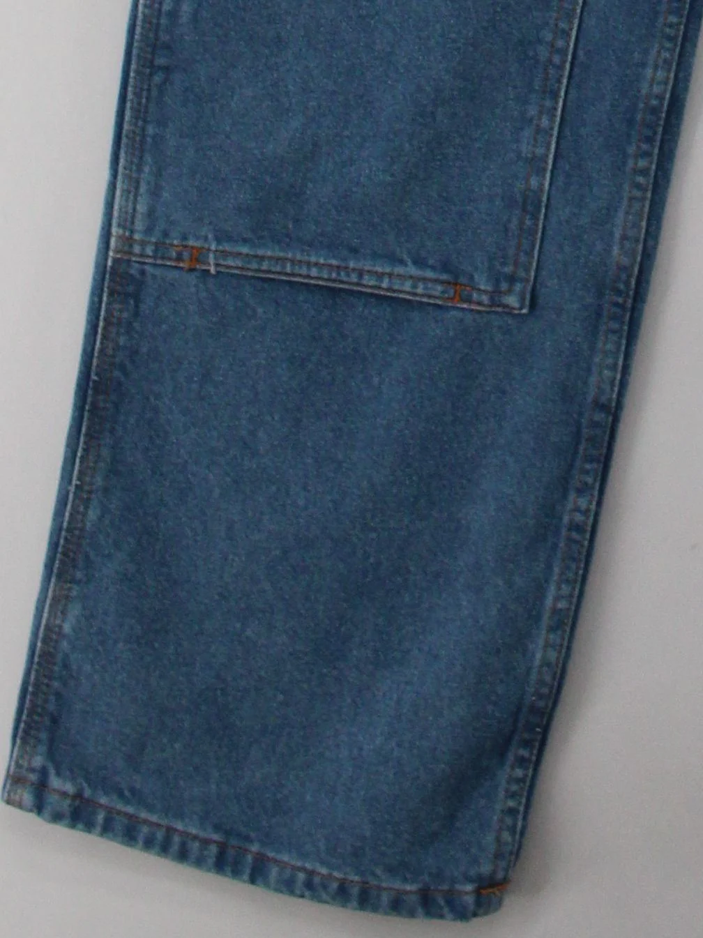 Carhartt Men's Jeans L Blue 100% Cotton Wide-Leg - Image 4