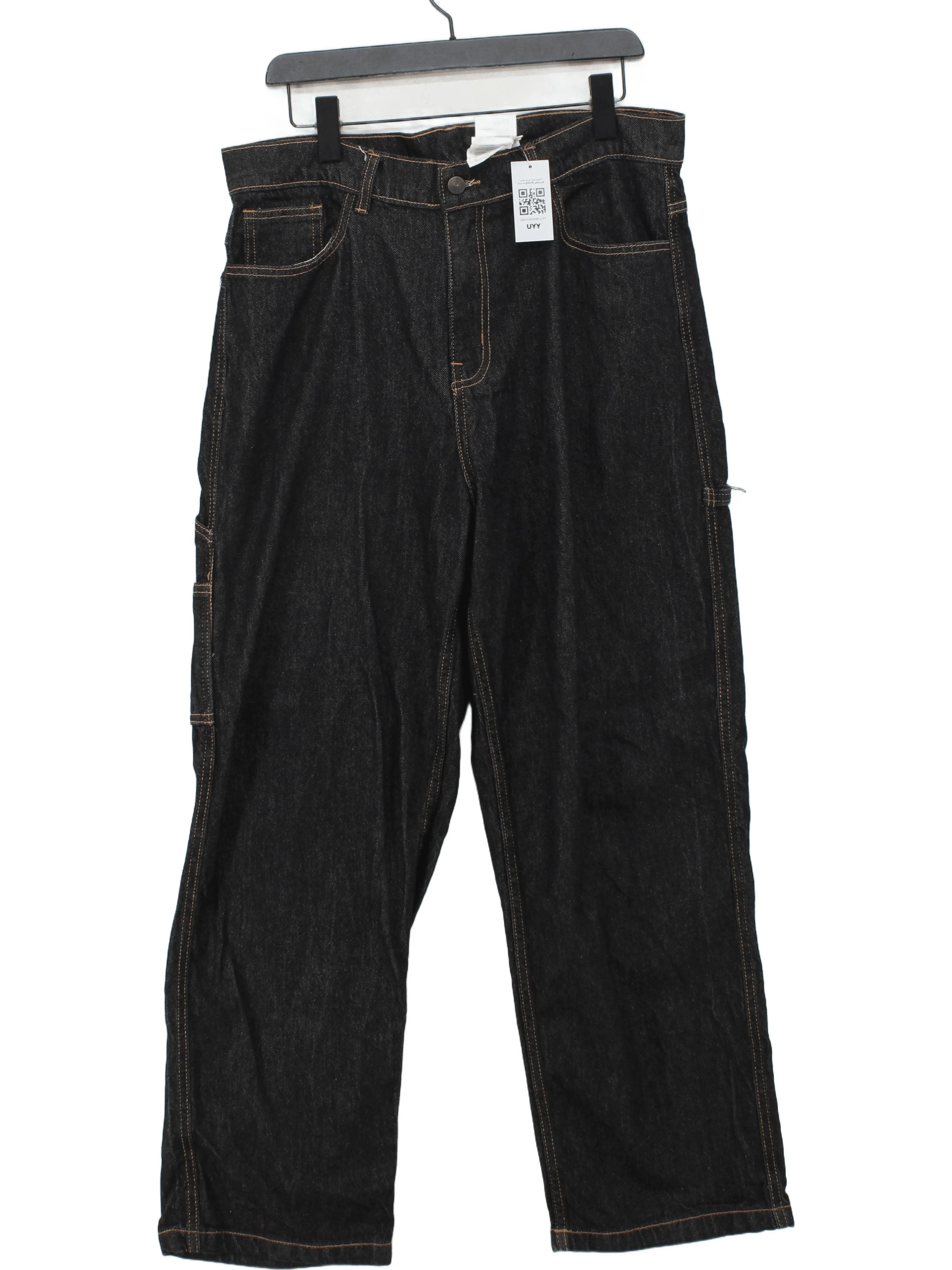 Carhartt Men's Jeans M Blue 100% Cotton Straight