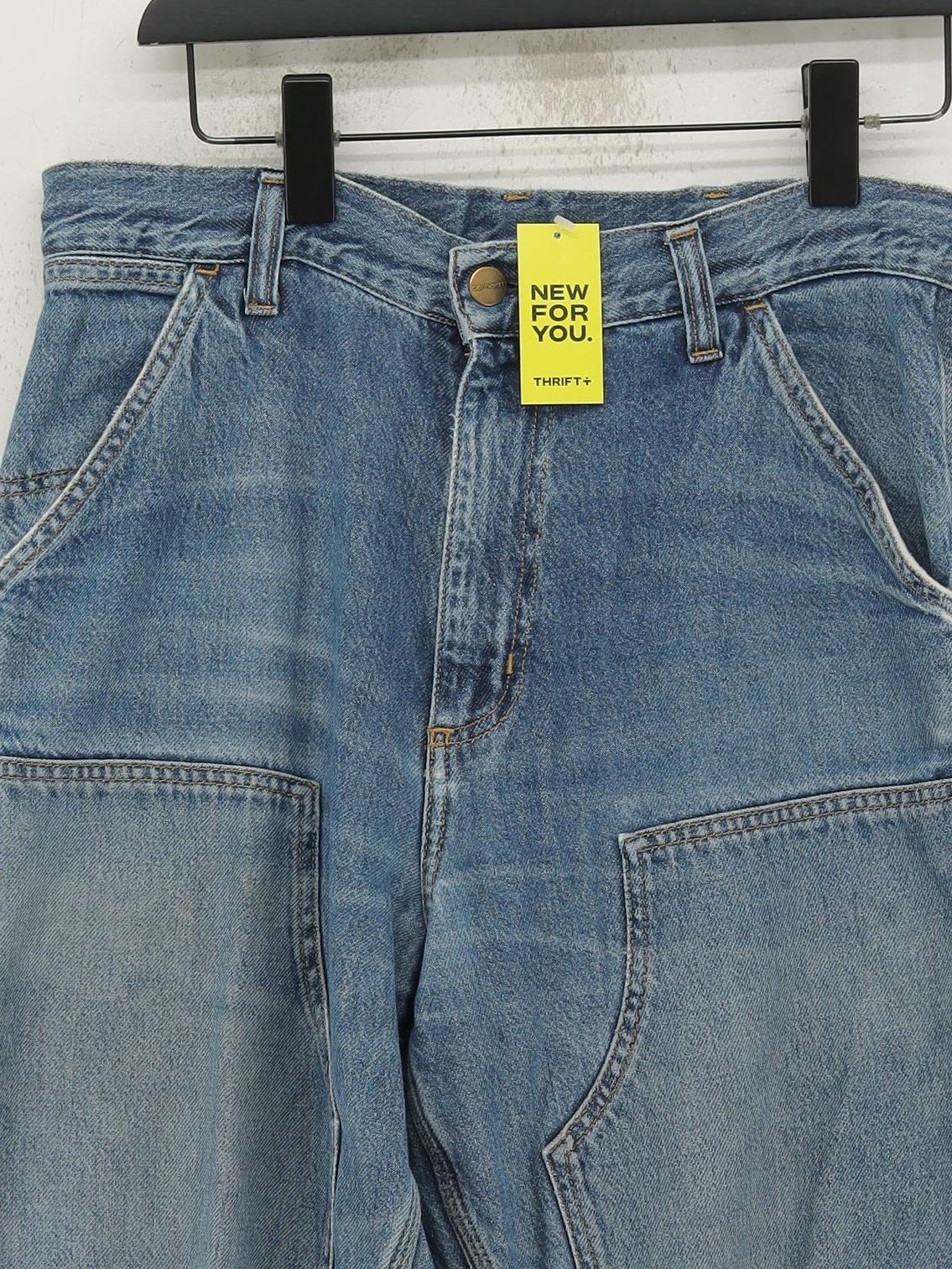 Carhartt Men's Jeans W 29 in Blue Cotton with Polyester Straight - Image 3