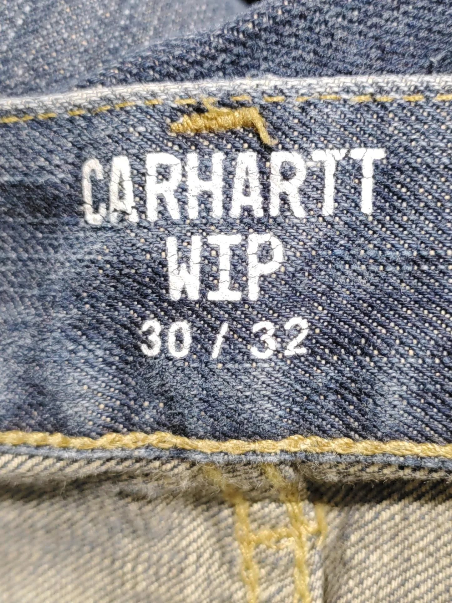 Carhartt Men's Jeans W 30 in; L 32 in Blue Cotton with Polyester Straight - Image 5