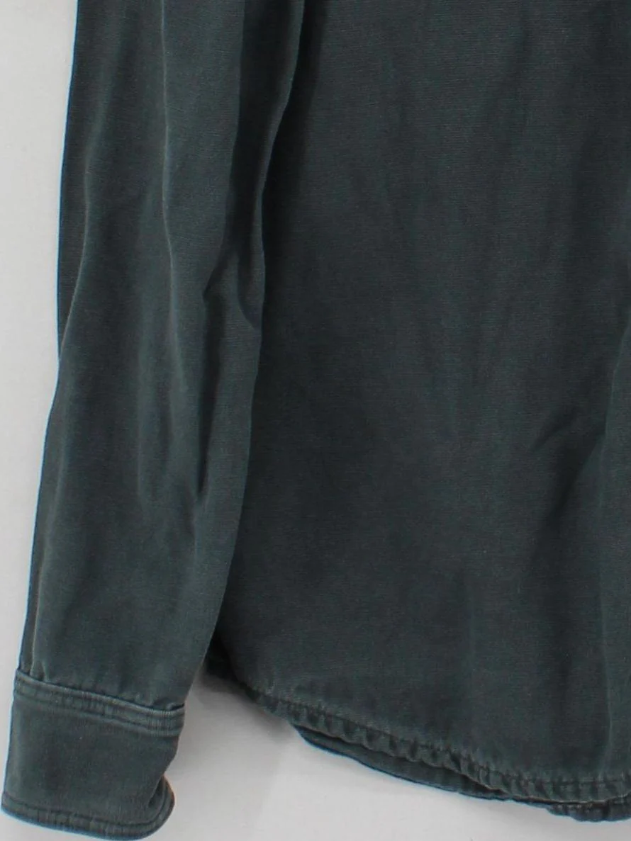 Carhartt Men's Shirt M Green 100% Cotton Basic - Image 4