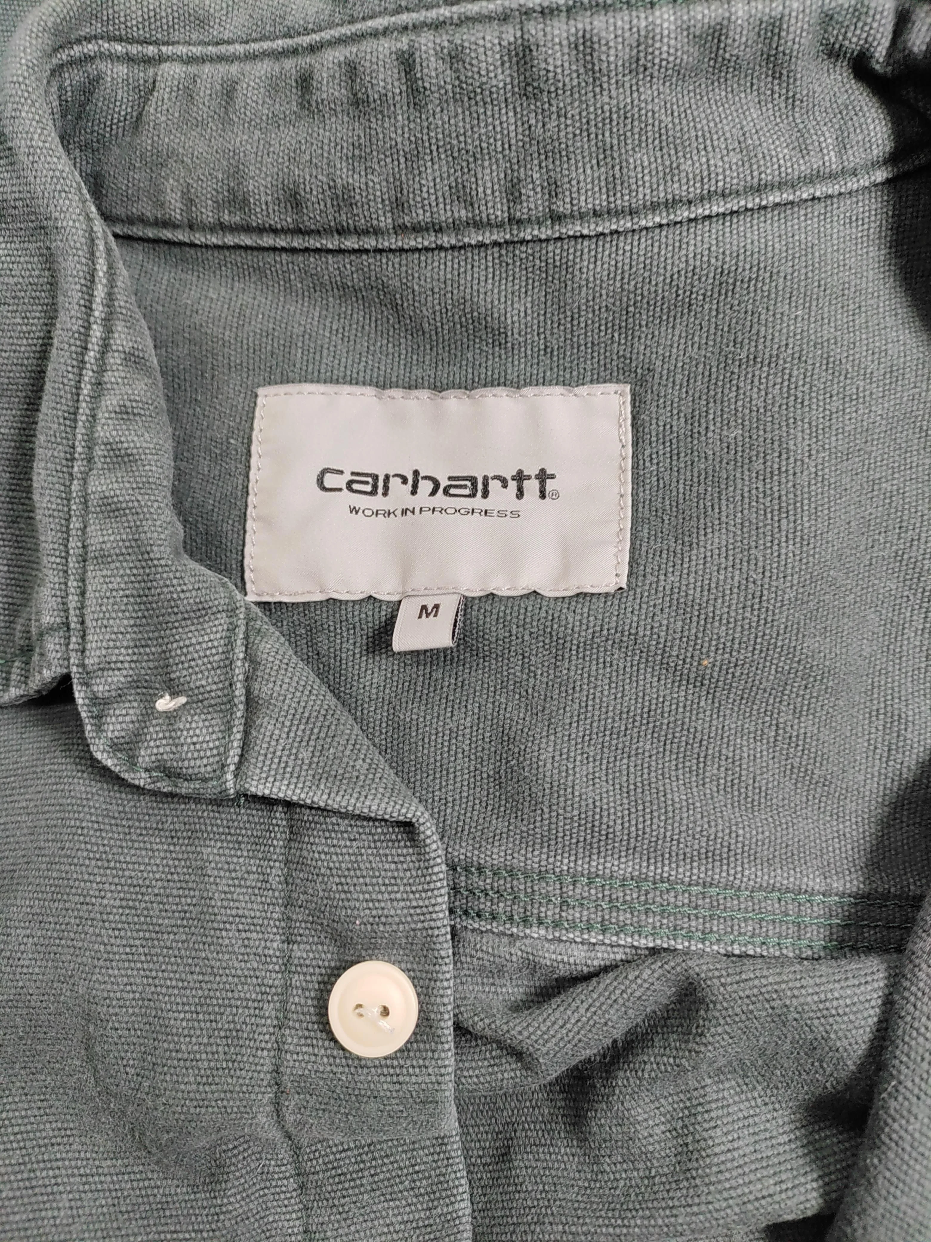 Carhartt Men's Shirt M Green 100% Cotton Basic - Image 5