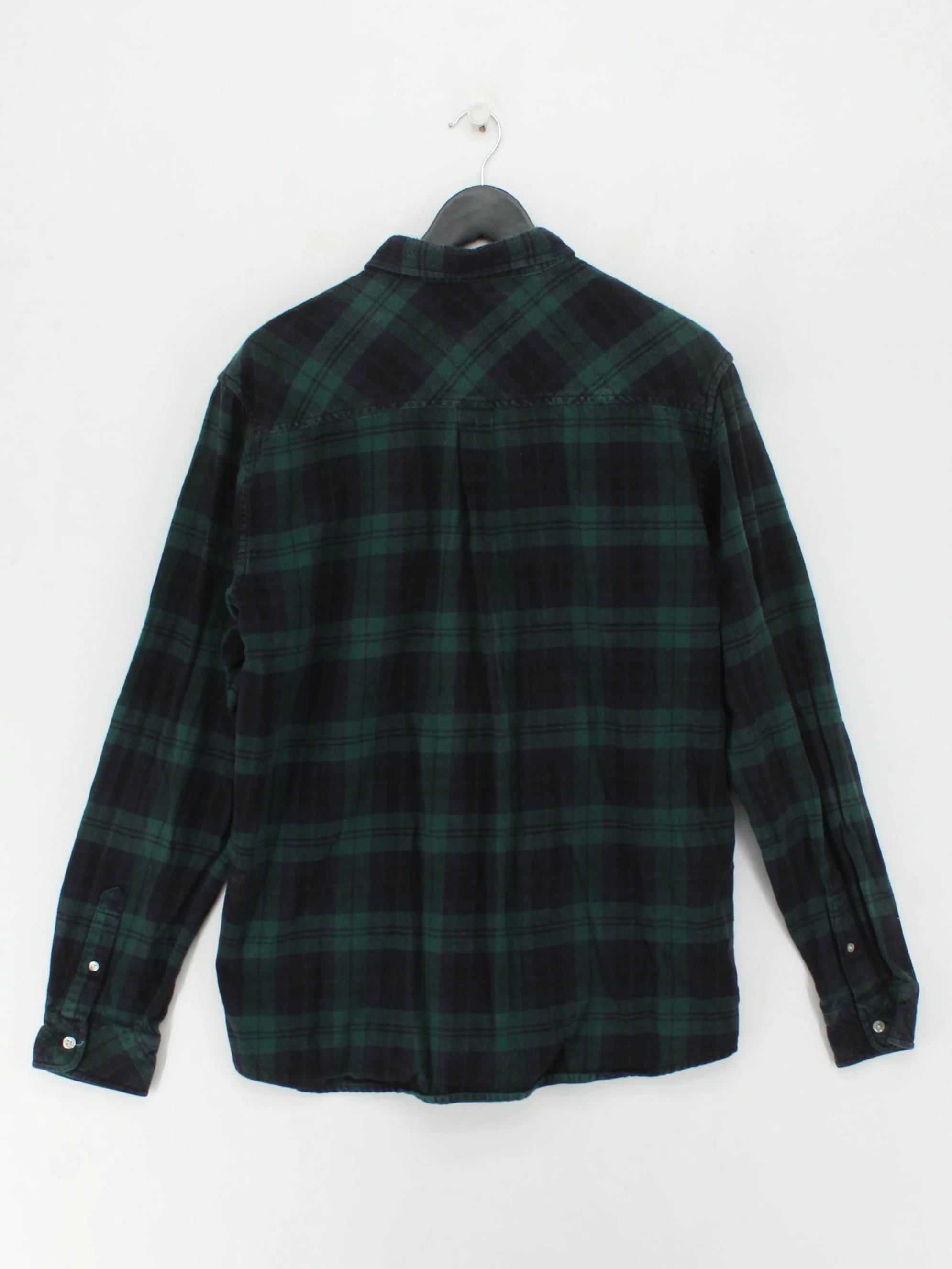 Carhartt Men's Shirt XL Green Checkered 100% Cotton Basic - Image 2