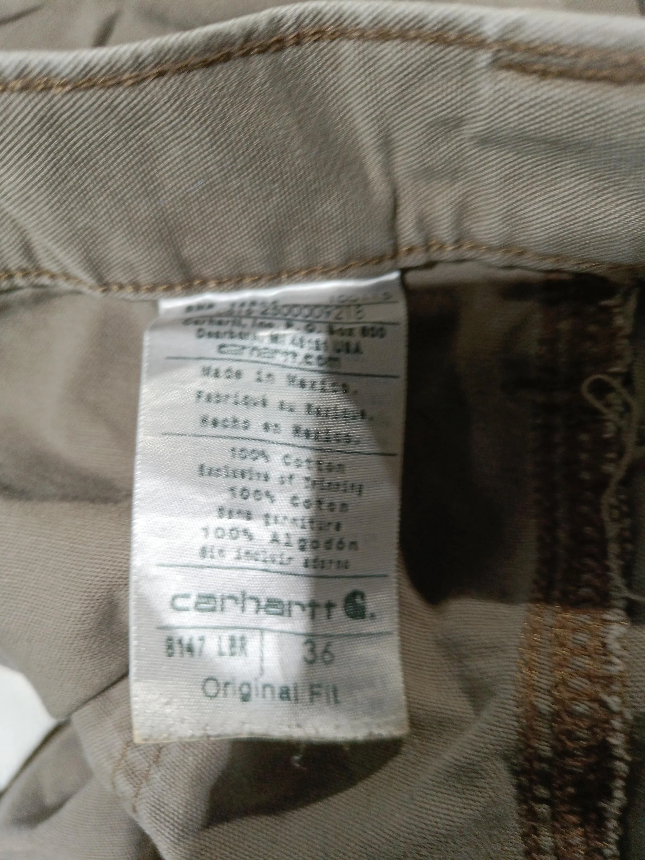 Carhartt Men's Shorts L Brown 100% Cotton Chino - Image 7
