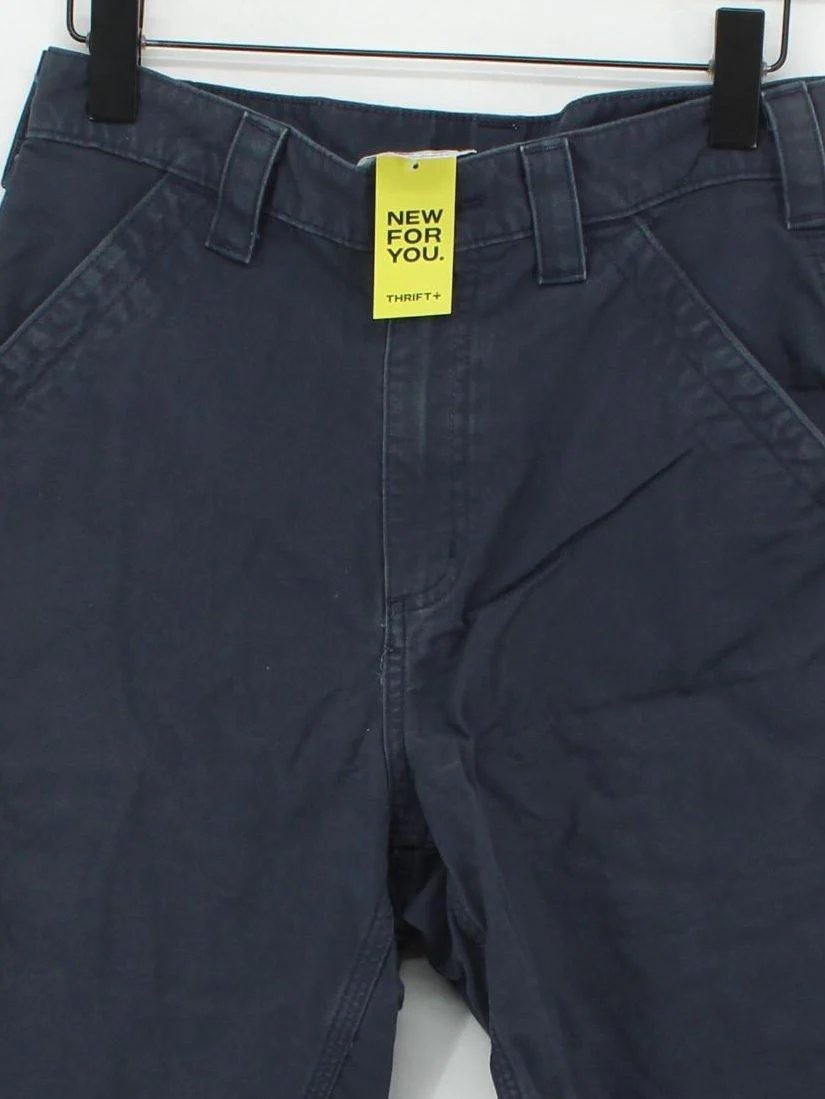 Carhartt Men's Shorts M Blue 100% Cotton Cargo - Image 3