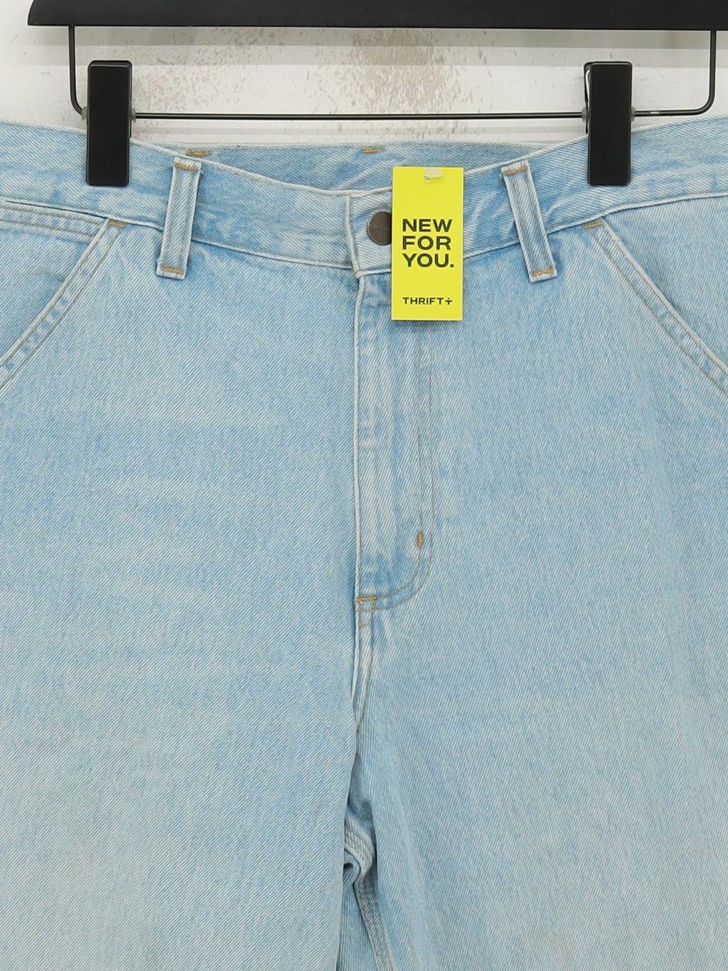 Carhartt Men's Shorts W 29 in Blue Cotton with Polyester Cargo - Image 3